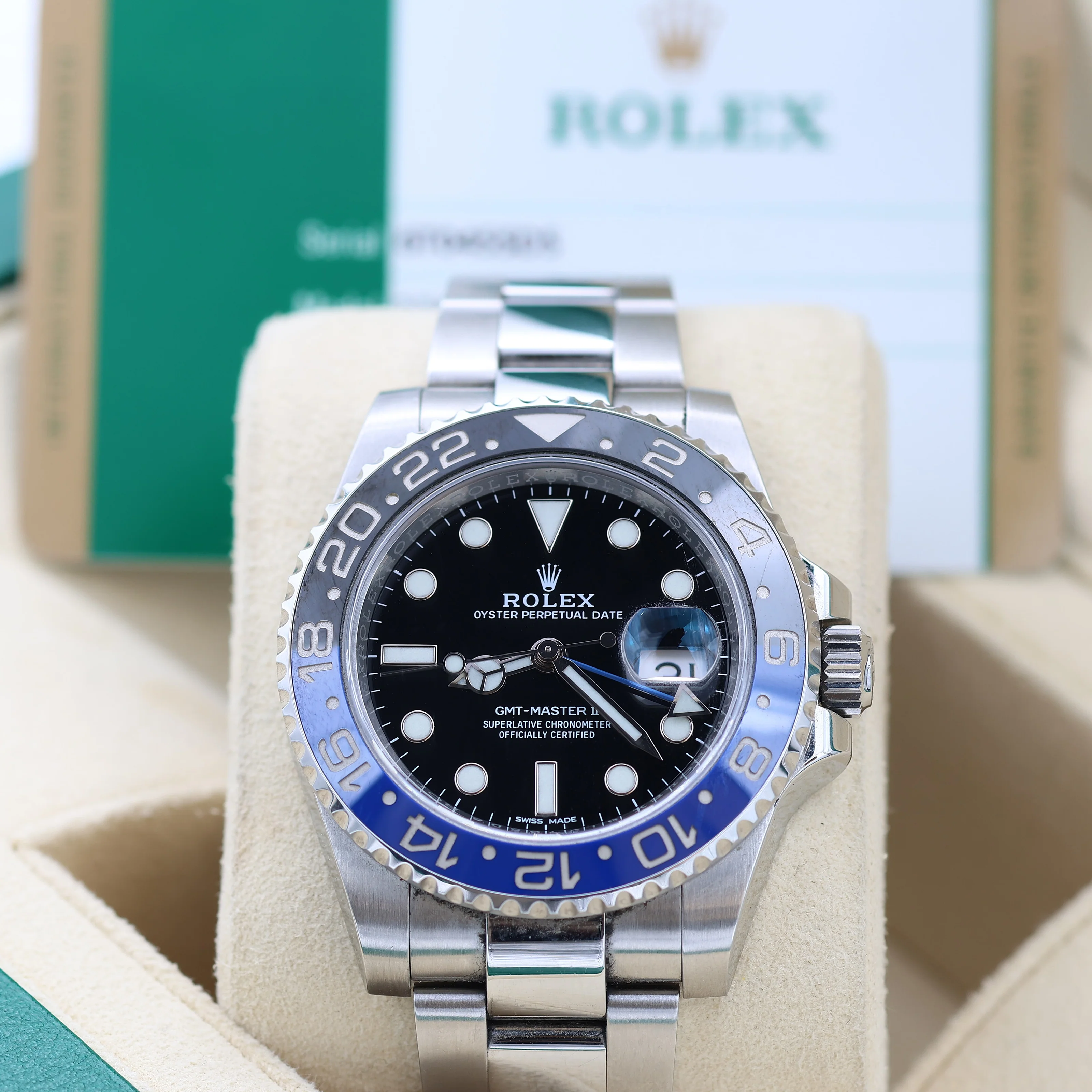 Rolex GMT Master II ref. 116710BLNR (Batman) - Full Set - Image 2