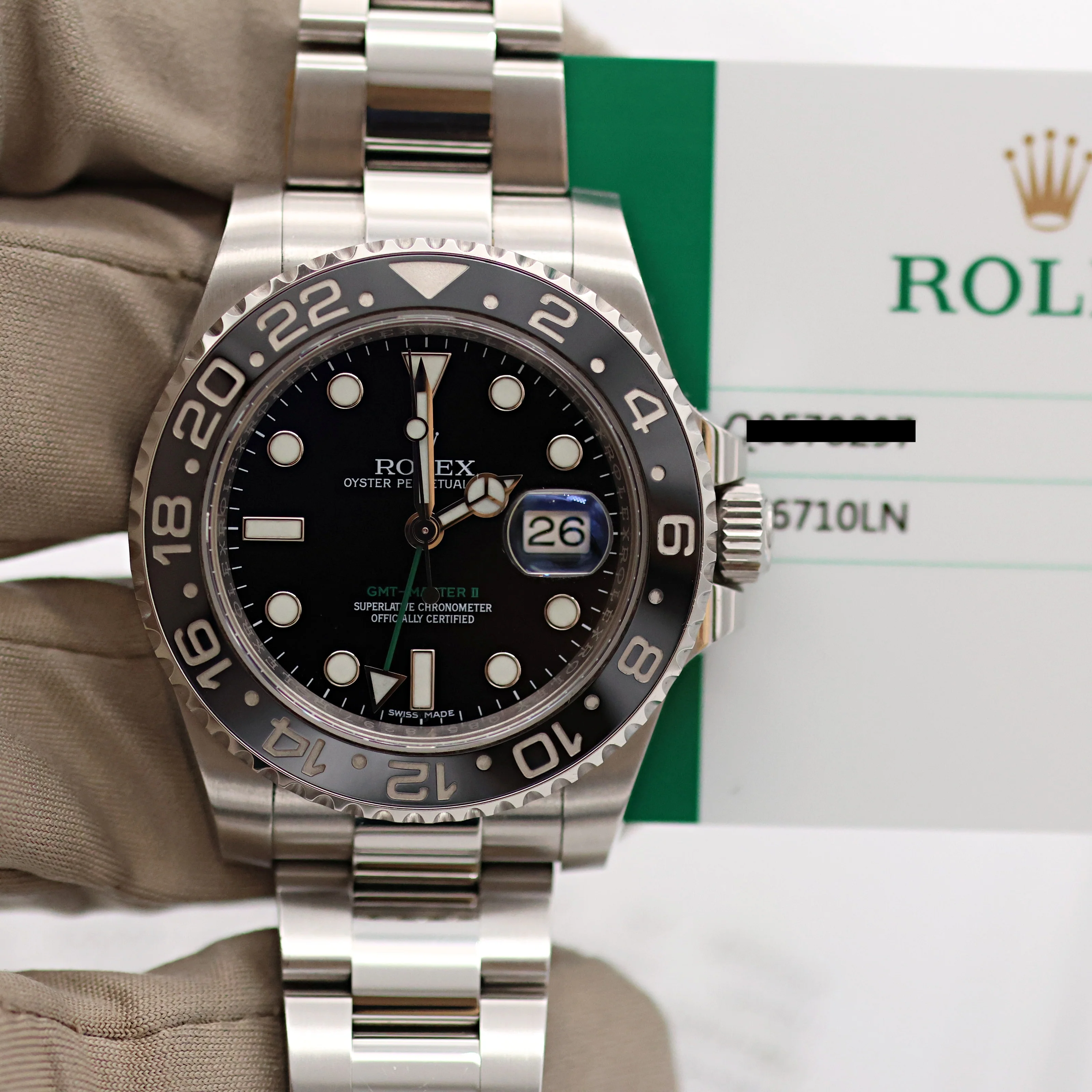 Rolex GMT Master II ref. 116710LN - Full Set - Image 12