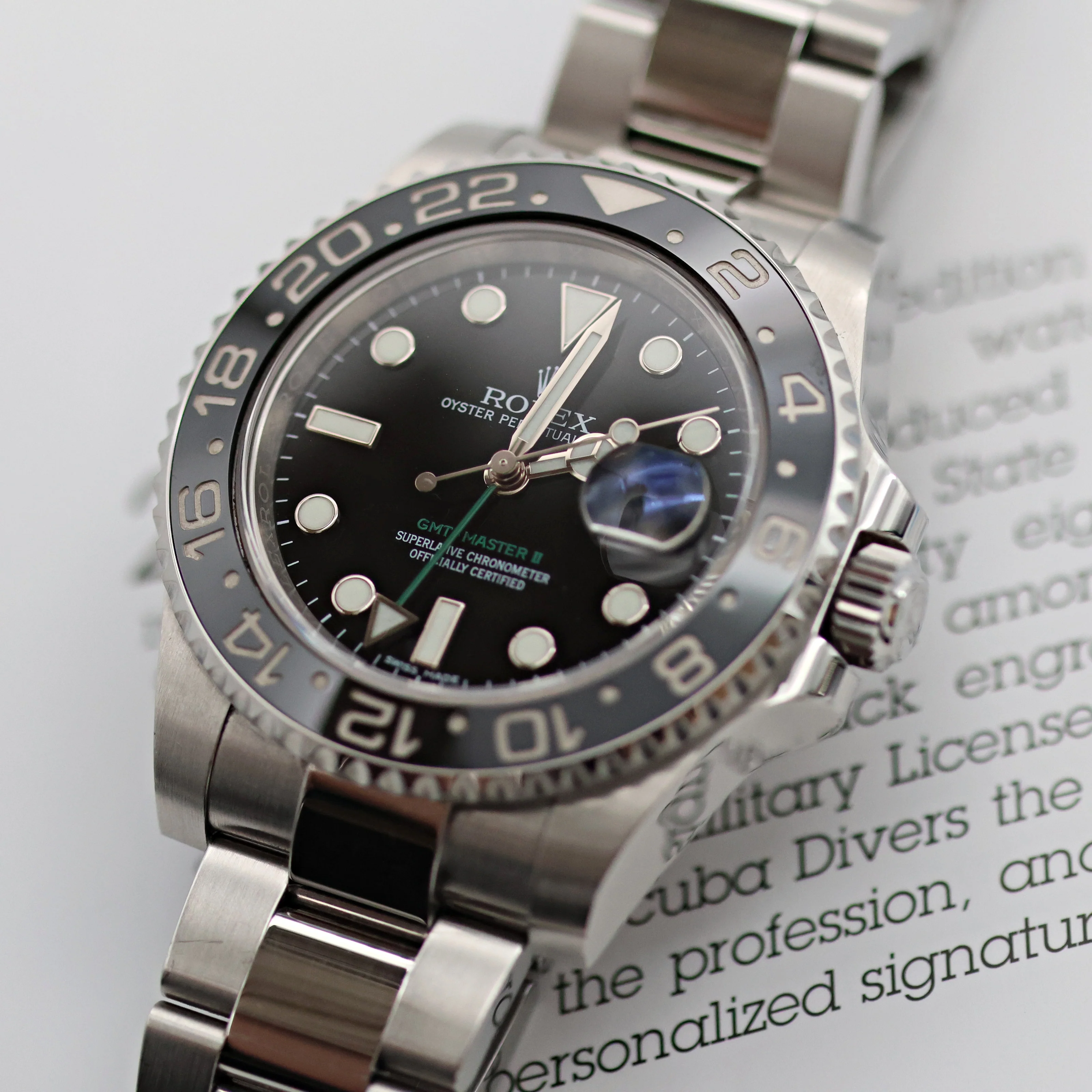 Rolex GMT Master II ref. 116710LN - Full Set - Image 6