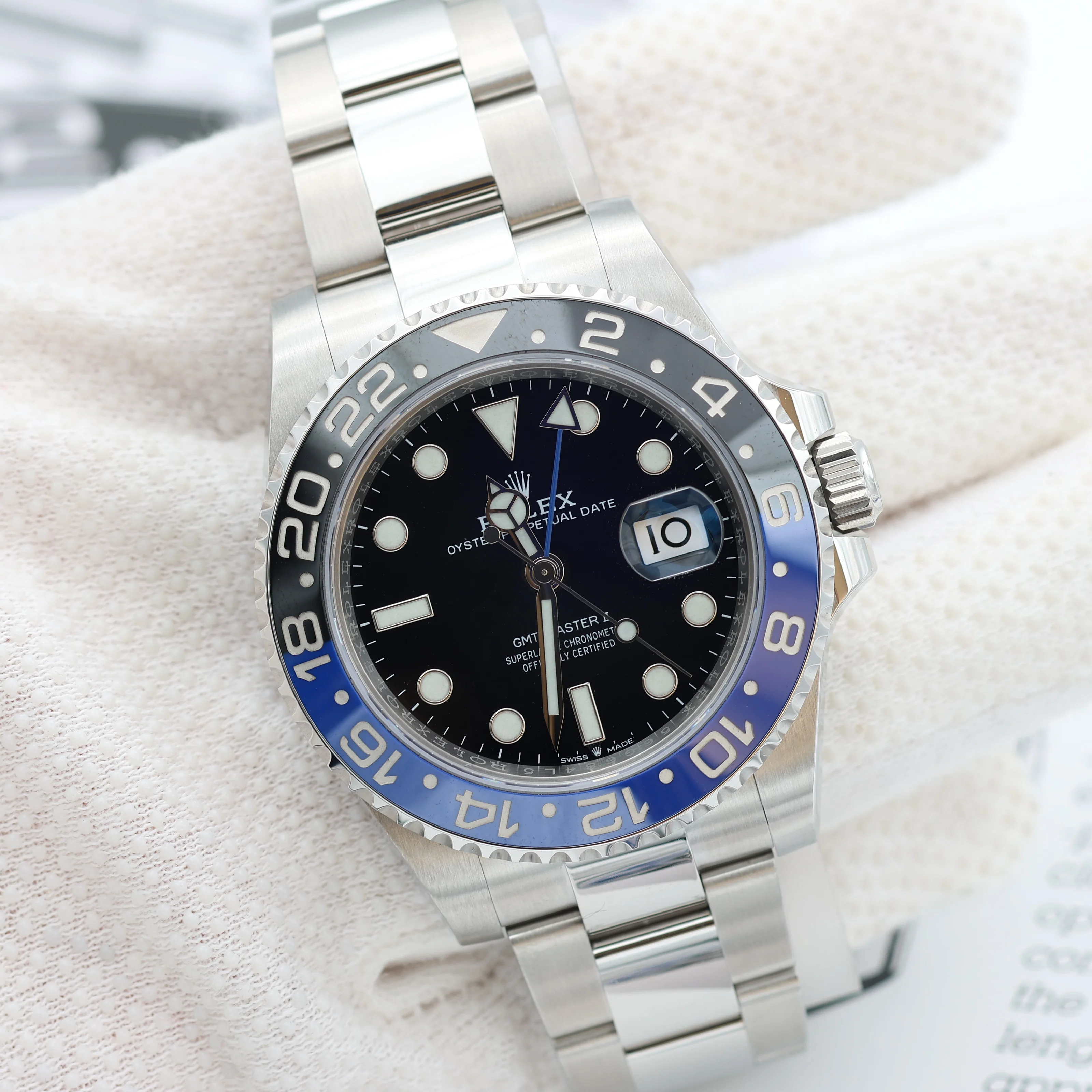 Rolex GMT Master II ref. 126710BLNR Oyster bracelet - Full Set - Image 5