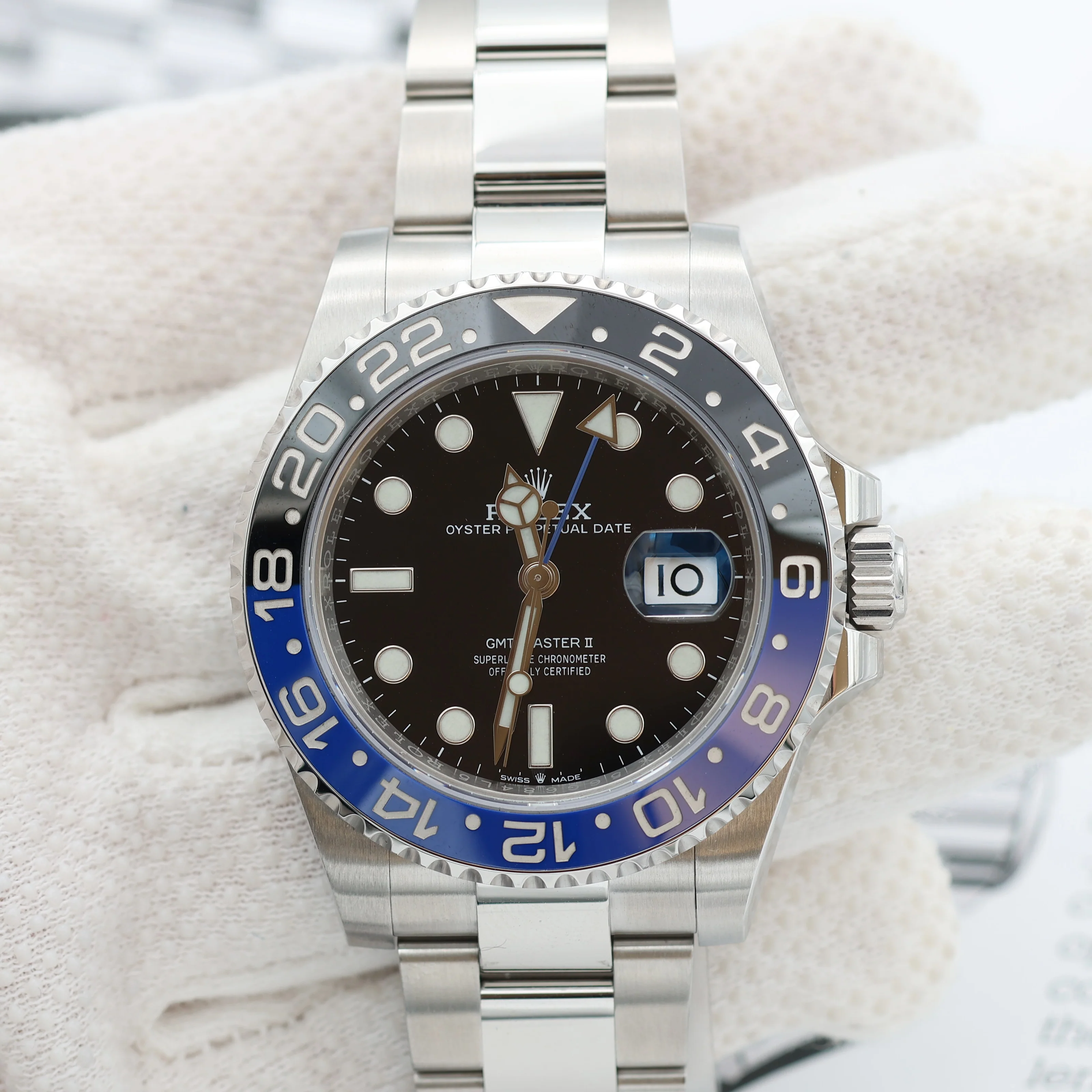 Rolex GMT Master II ref. 126710BLNR Oyster bracelet - Full Set - Image 6
