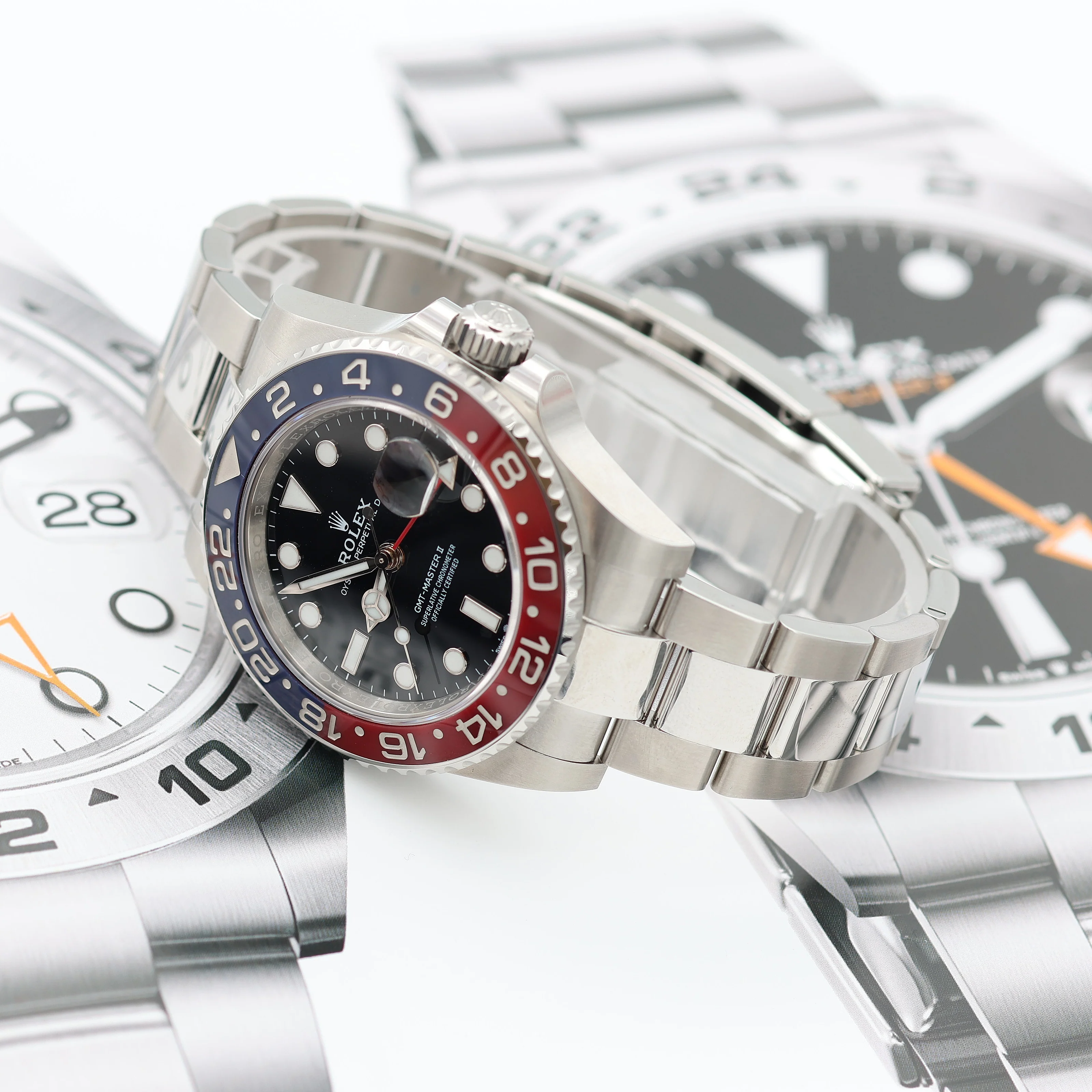 ON SALE: Rolex GMT Master ref. 126710BLRO - Oyster Bracelet - Full Set - Image 12