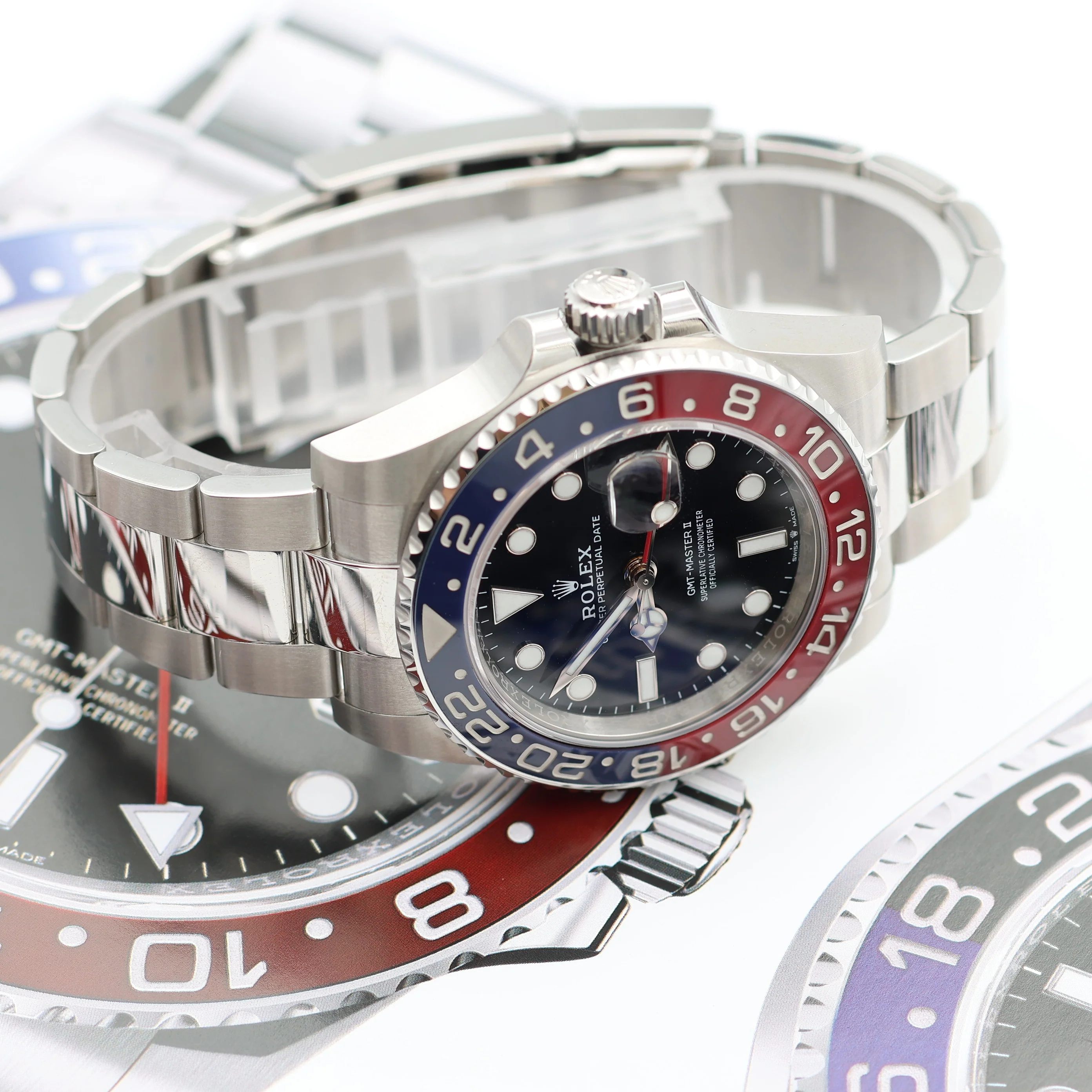 ON SALE: Rolex GMT Master ref. 126710BLRO - Oyster Bracelet - Full Set - Image 14