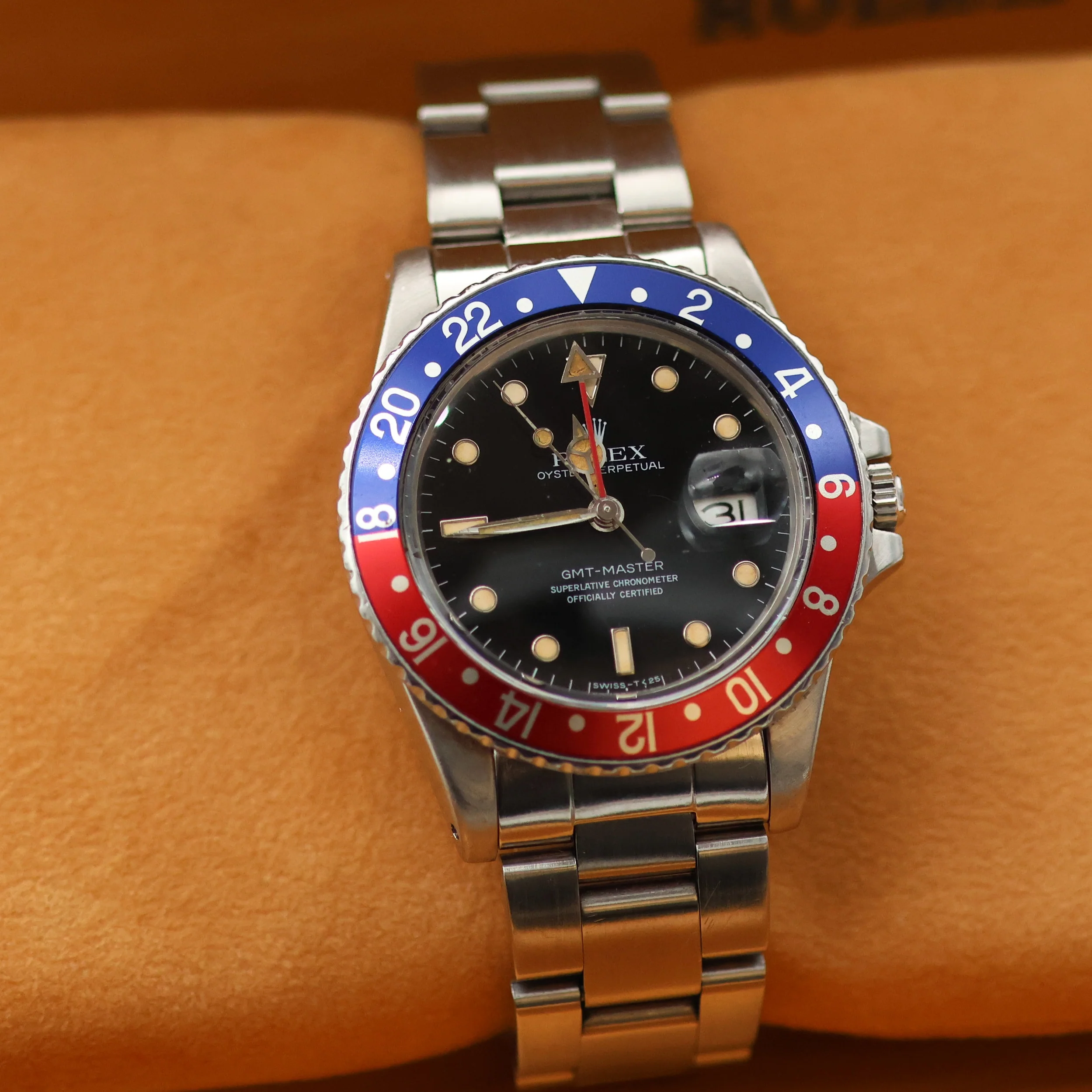 Rolex GMT-Master ref. 16750 - "Pepsi" Bezel - Oyster Bracelet - Image 2