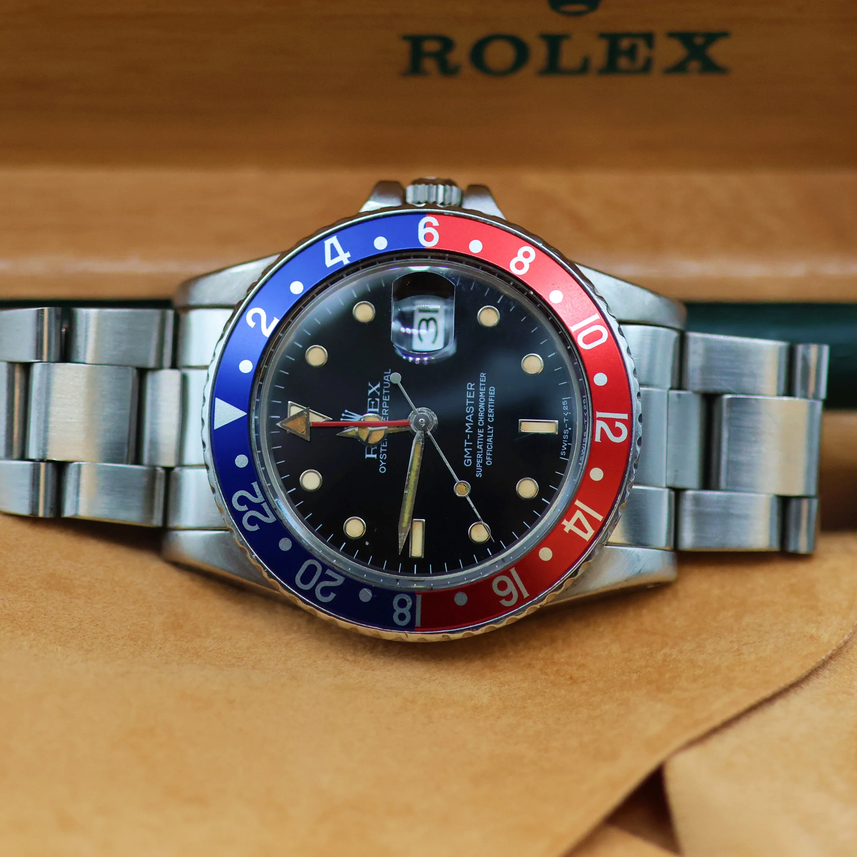 Rolex GMT-Master ref. 16750 - "Pepsi" Bezel - Oyster Bracelet - Image 8