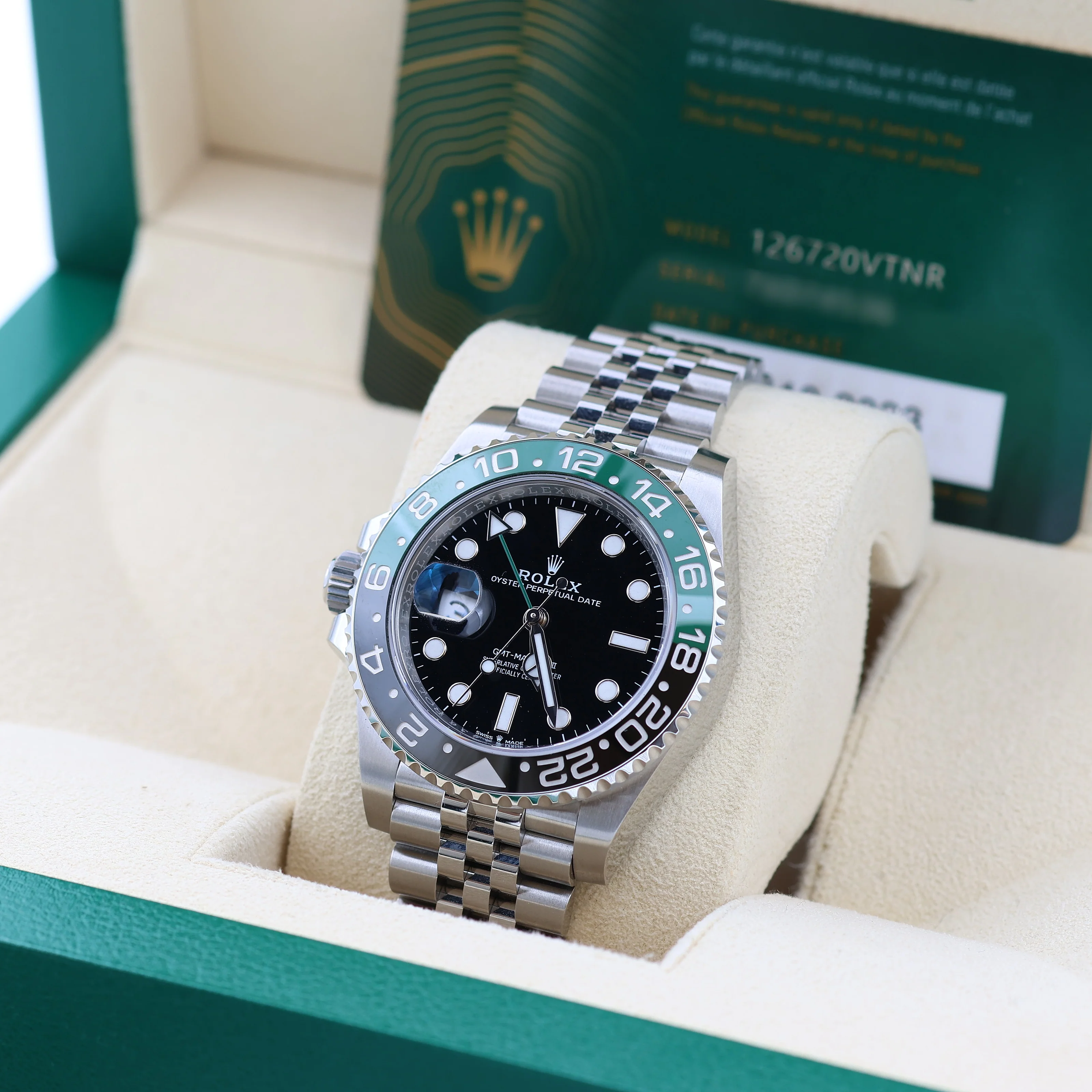 Rolex GMT Sprite ref. 126720VTNR Jubilee - Full Set - Image 2