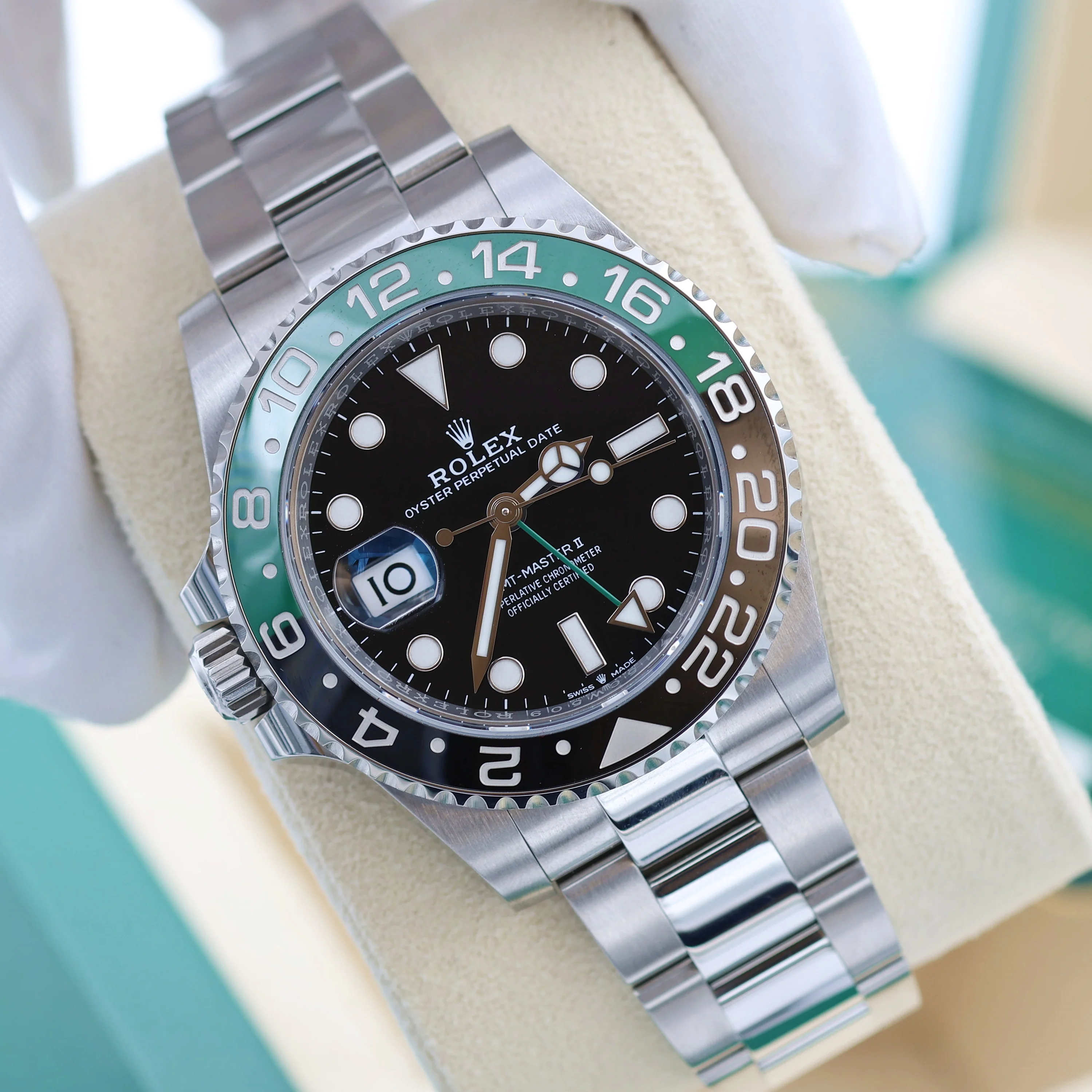 Rolex GMT Master II "Sprite" ref. 126720VTNR Oyster - Full Set - Image 4