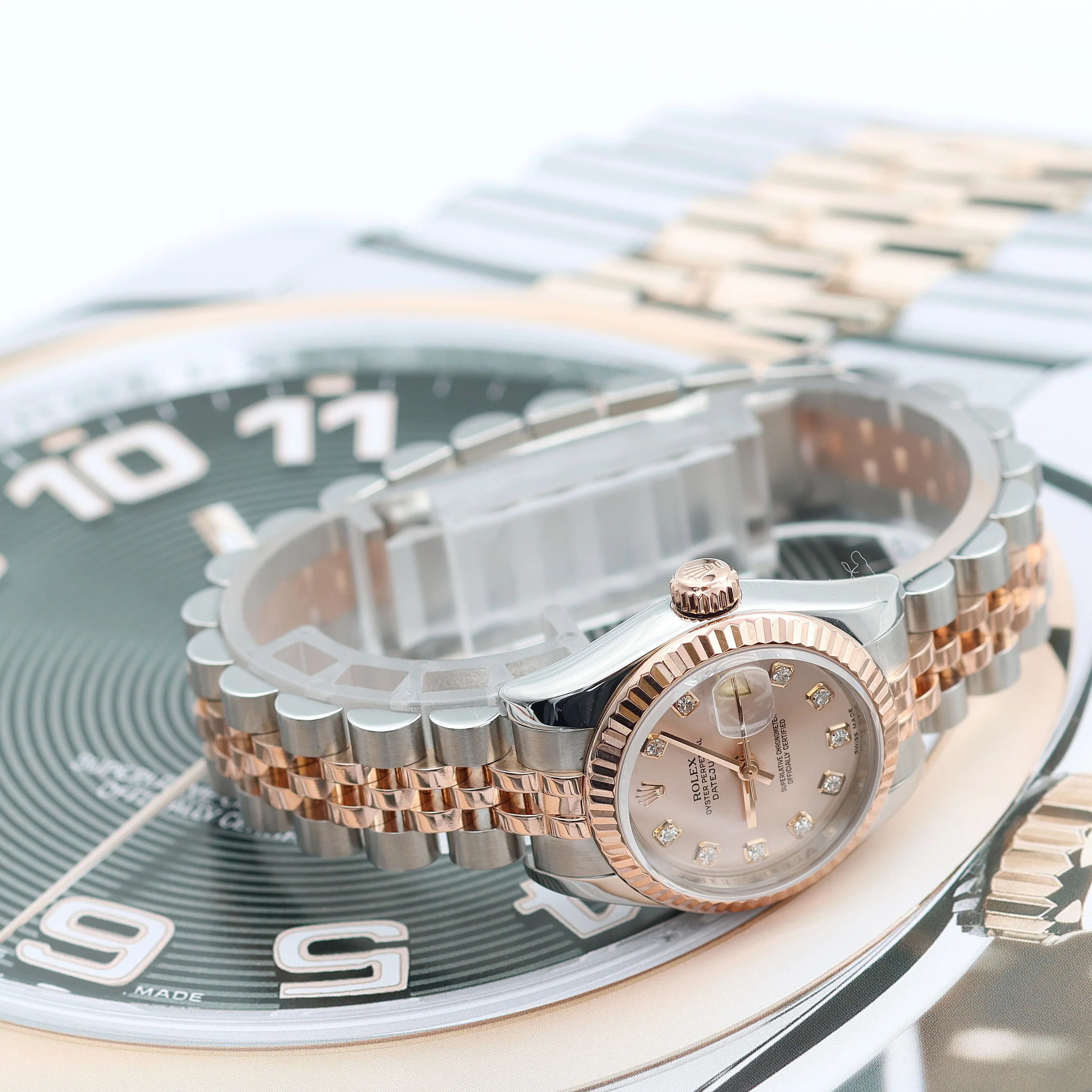 Rolex Lady Datejust ref. 179171 Sundust Diamonds - Full set - Image 6