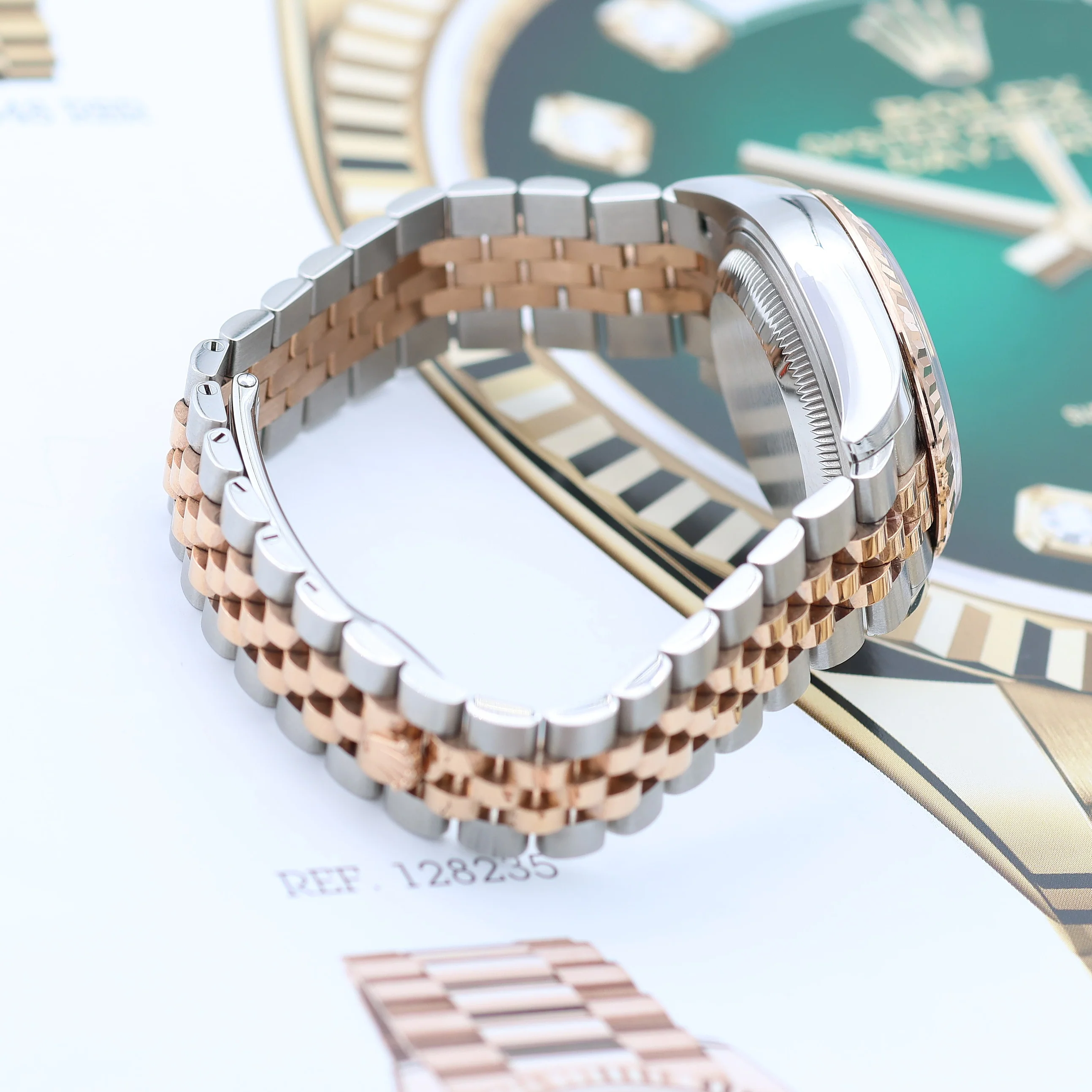Rolex Lady Datejust ref. 279171 Chocolate Diamonds Dial - Jubilee - Full Set - Image 11