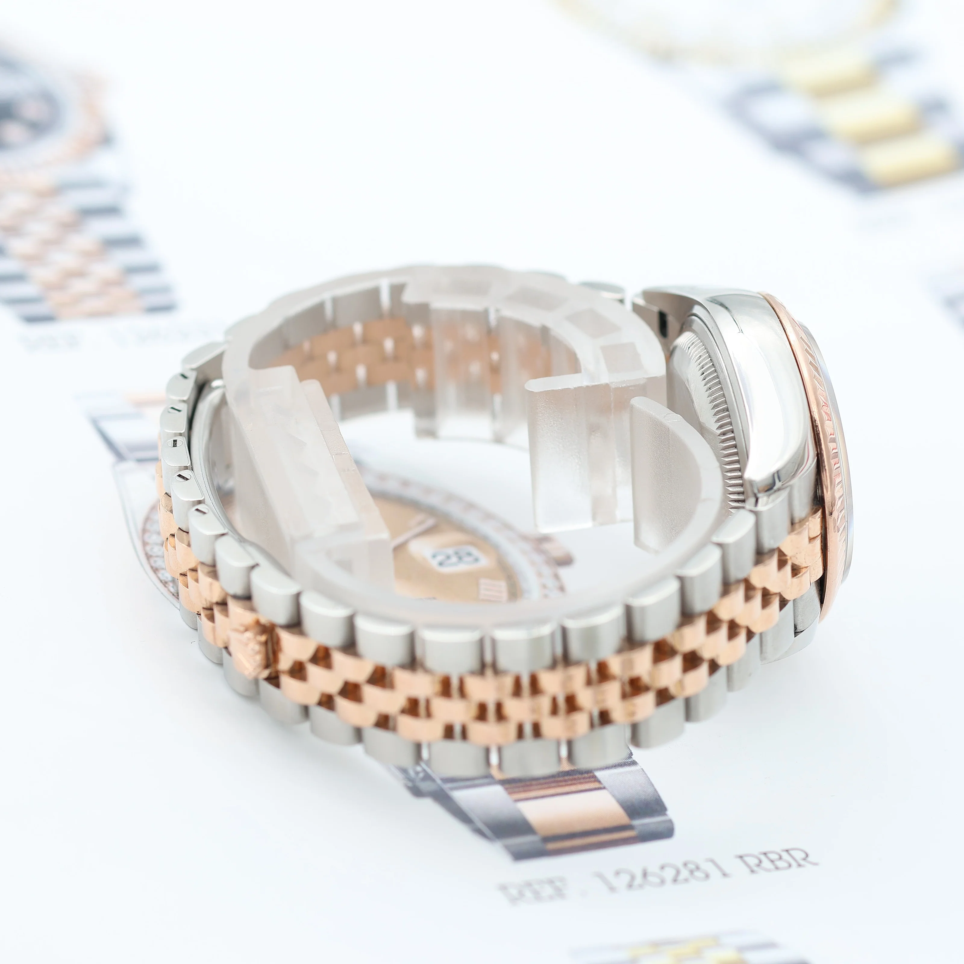 Rolex Lady Datejust ref. 279171 - Chocolate Dial - Jubilee - Full Set - Image 14