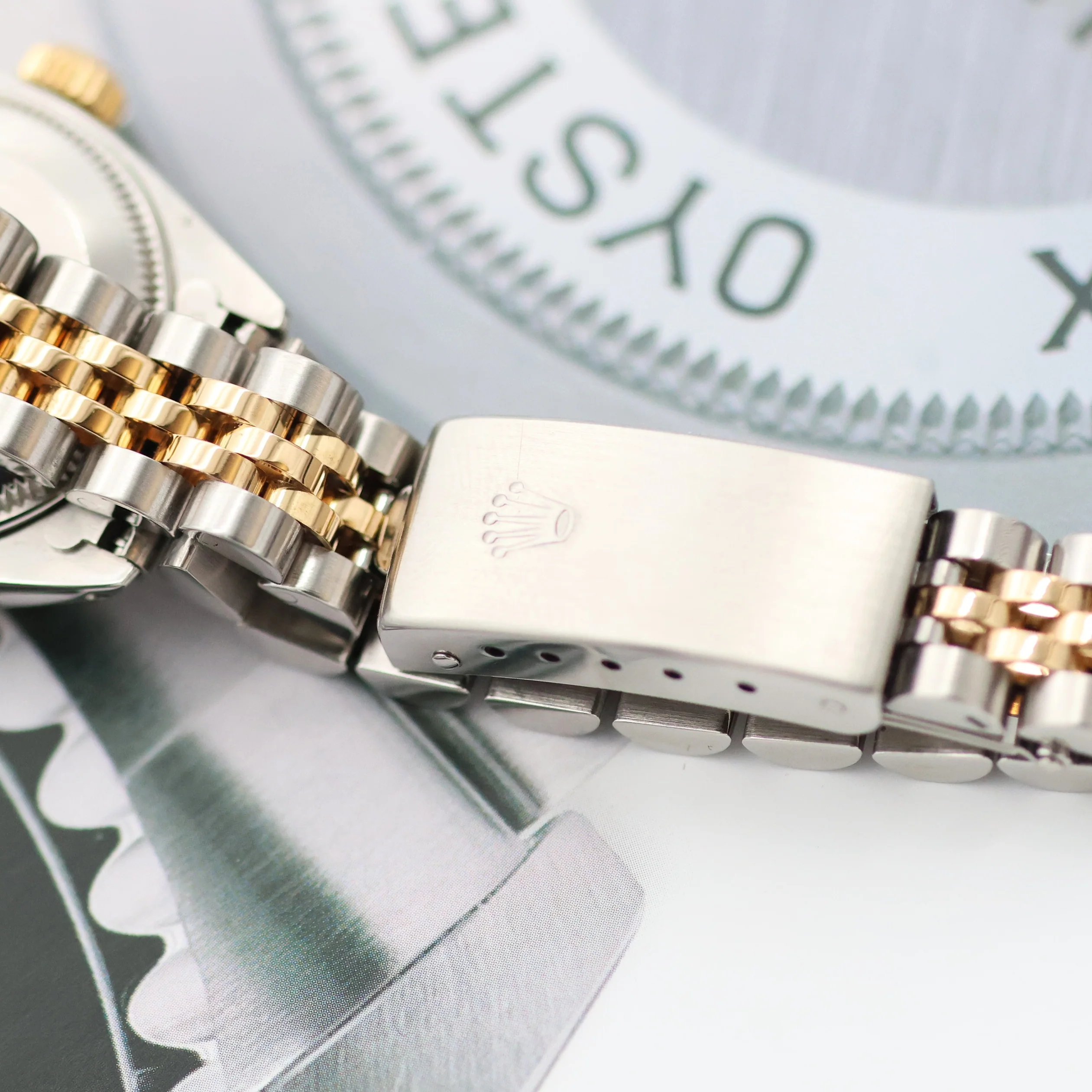 Rolex Lady-Datejust ref. 6917 - Blue Diamonds dial - Jubilee bracelet - Image 15