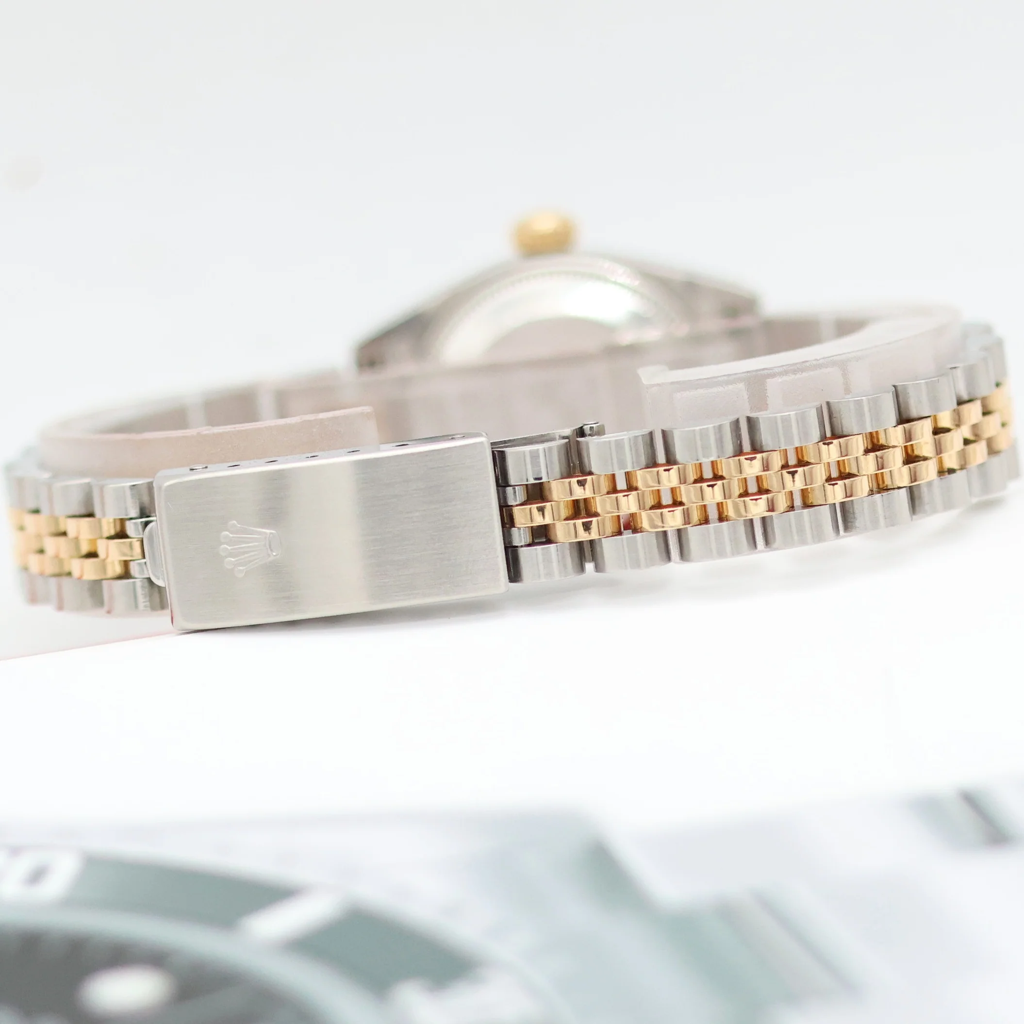 Rolex Lady-Datejust ref. 6917 - Blue Diamonds dial - Jubilee bracelet - Image 16