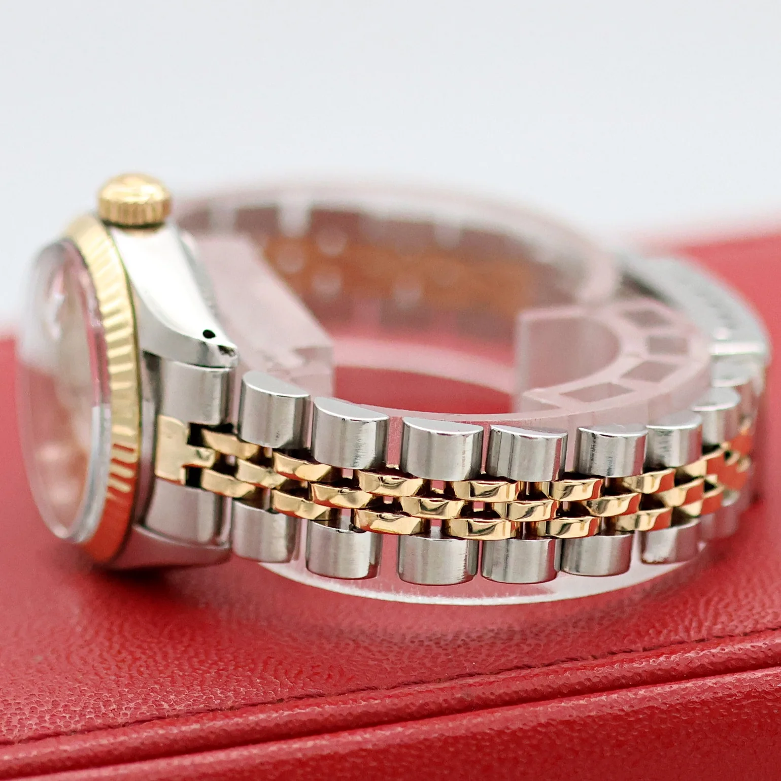 Rolex Lady-Datejust ref. 6917 - Steel and Gold - Cream Dial - Jubilee Bracelet - Image 14