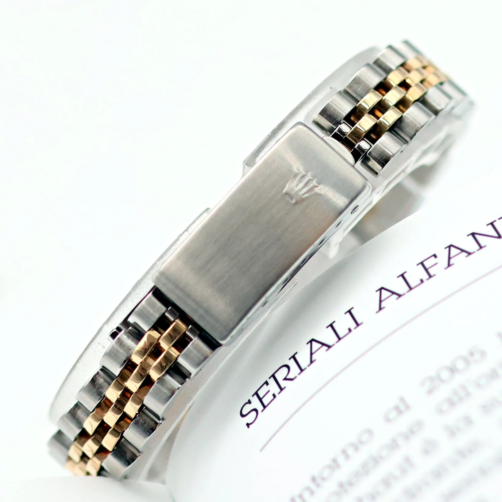 Rolex Lady-Datejust ref. 6917 - Steel and Gold - Cream Dial - Jubilee Bracelet - Image 16