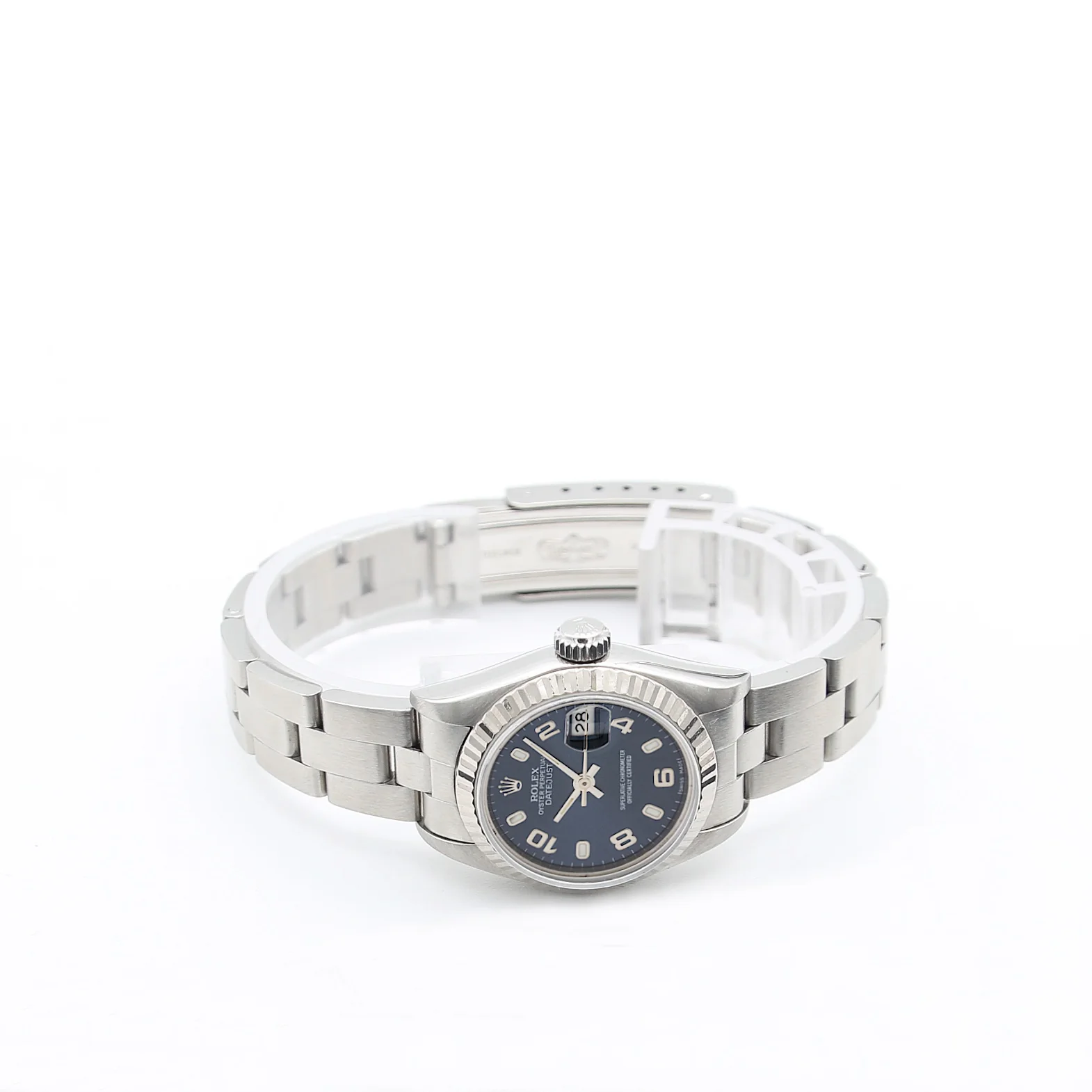 Rolex Lady-Datejust ref. 69174 - Blue Arabic Dial Oyster bracelet - Image 4