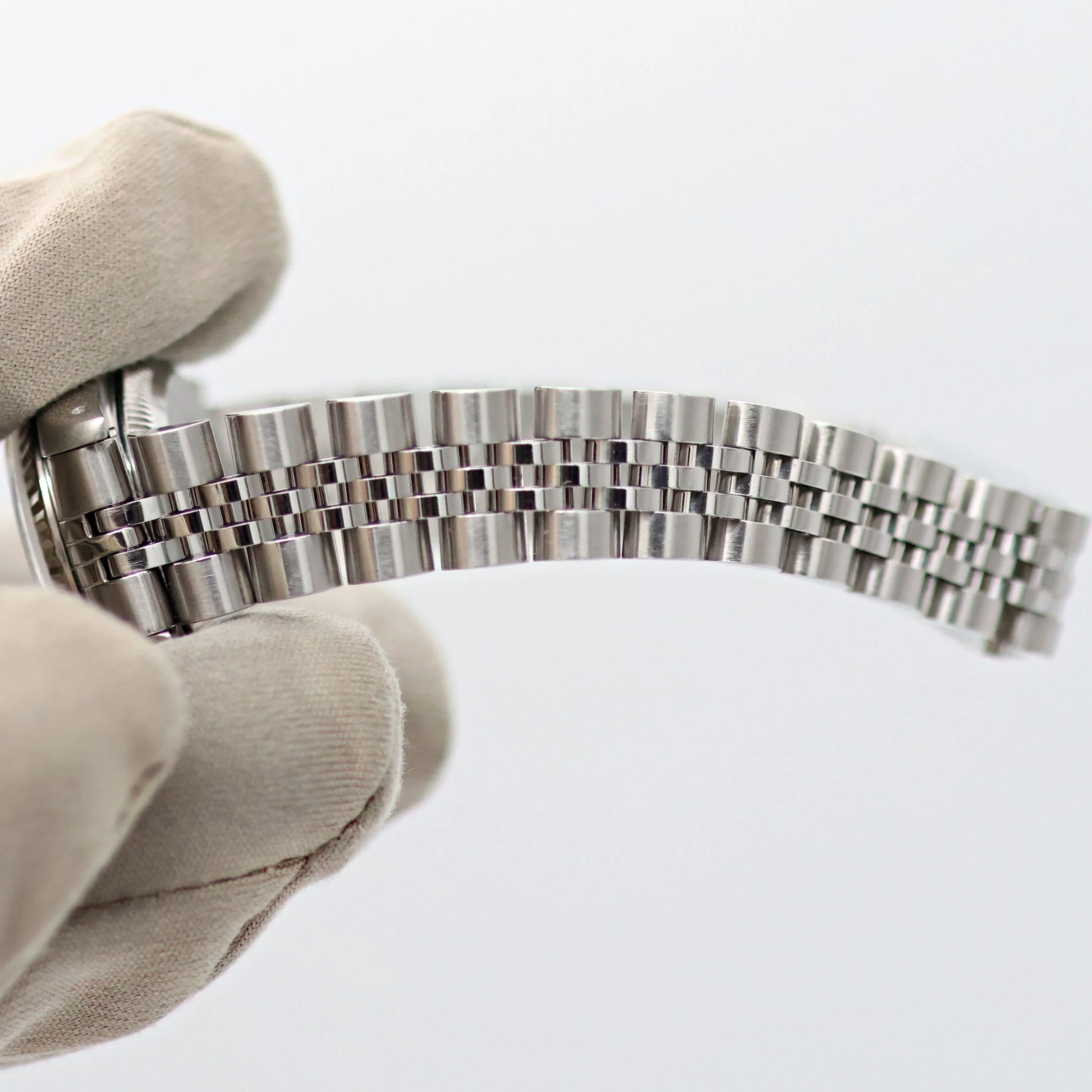 Rolex Lady-Datejust ref. 69174 - SIlver Linen Dial - Jubilee bracelet - Image 17