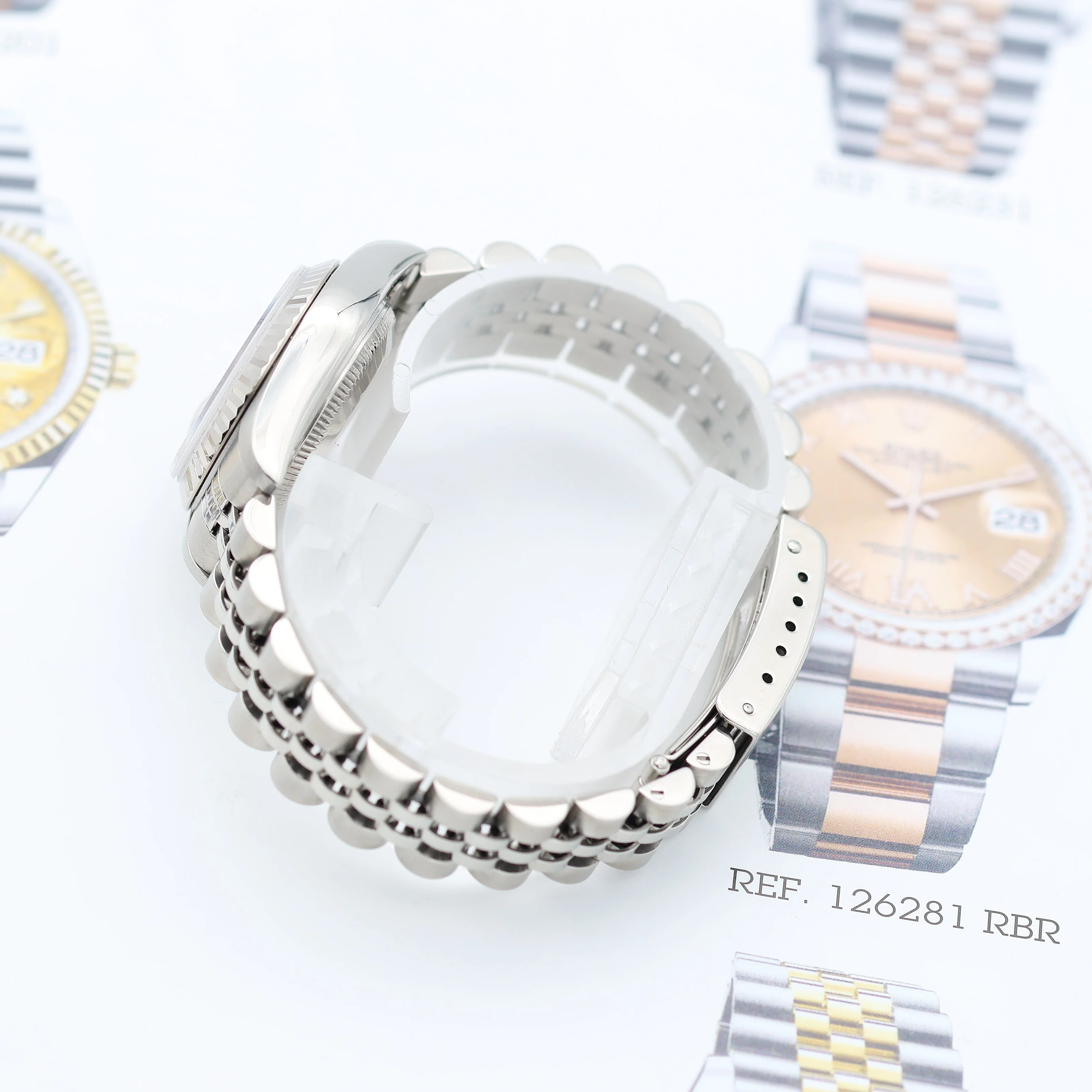 ON SALE: Rolex Lady-Datejust ref. 69174 - Millennary Dial Jubilee bracelet - Image 10