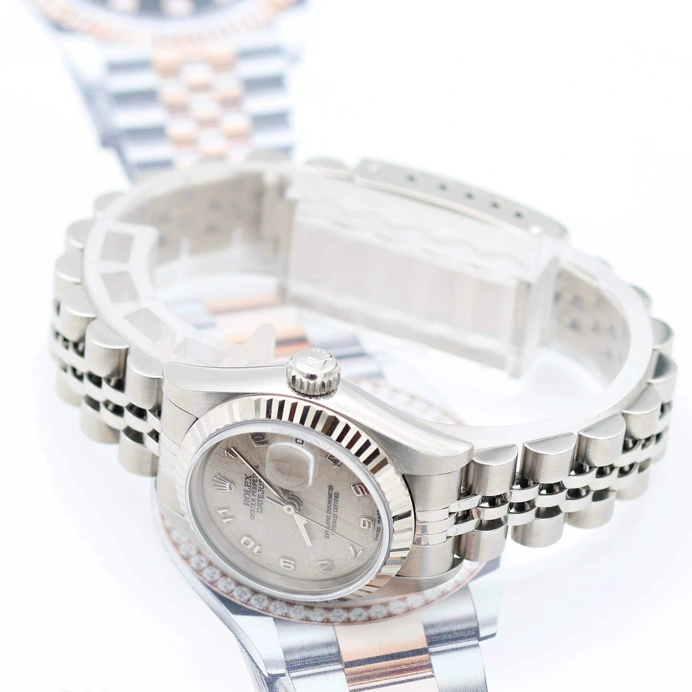 ON SALE: Rolex Lady-Datejust ref. 69174 - Millennary Dial Jubilee bracelet - Image 11