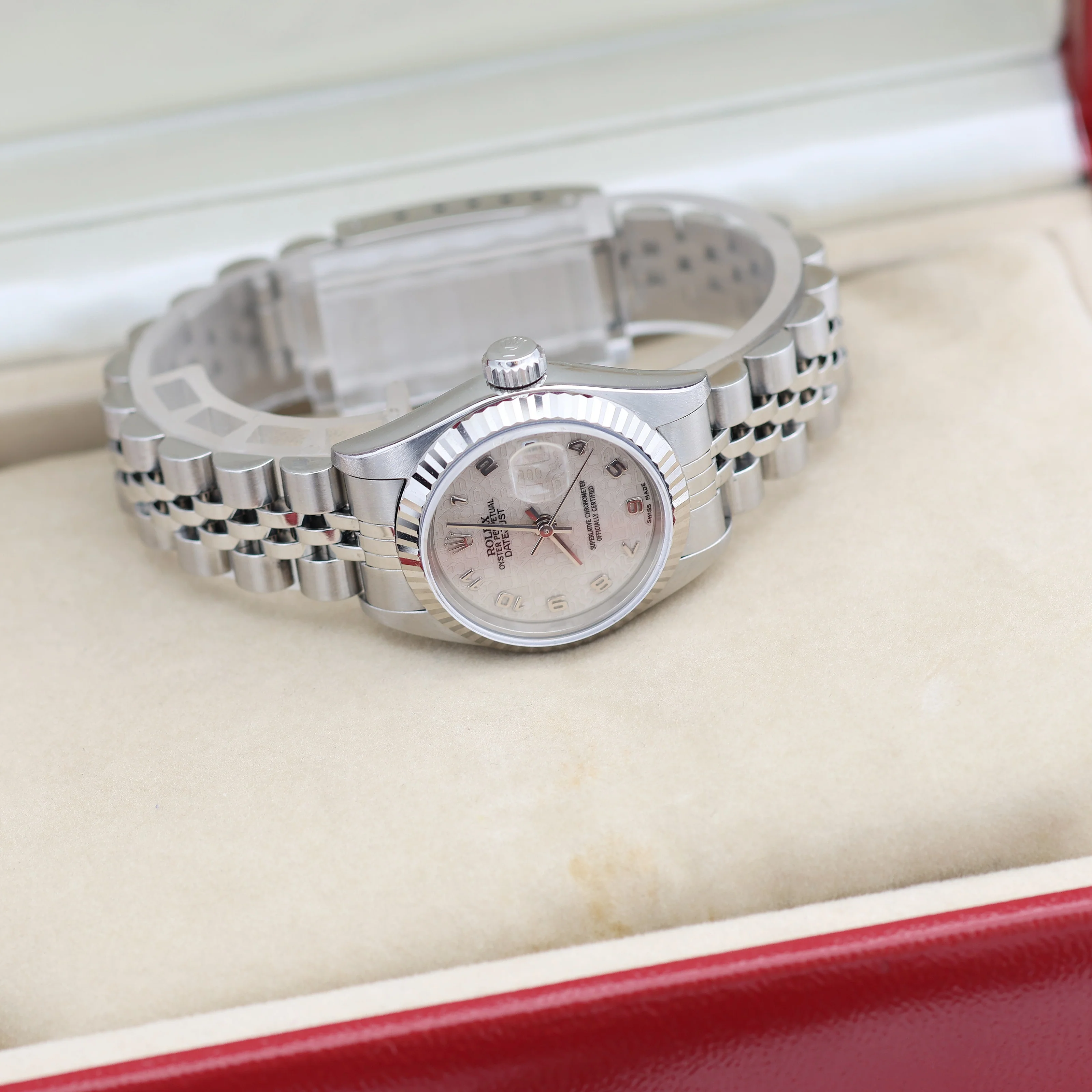 ON SALE: Rolex Lady-Datejust ref. 69174 - Millennary Dial Jubilee bracelet - Image 4