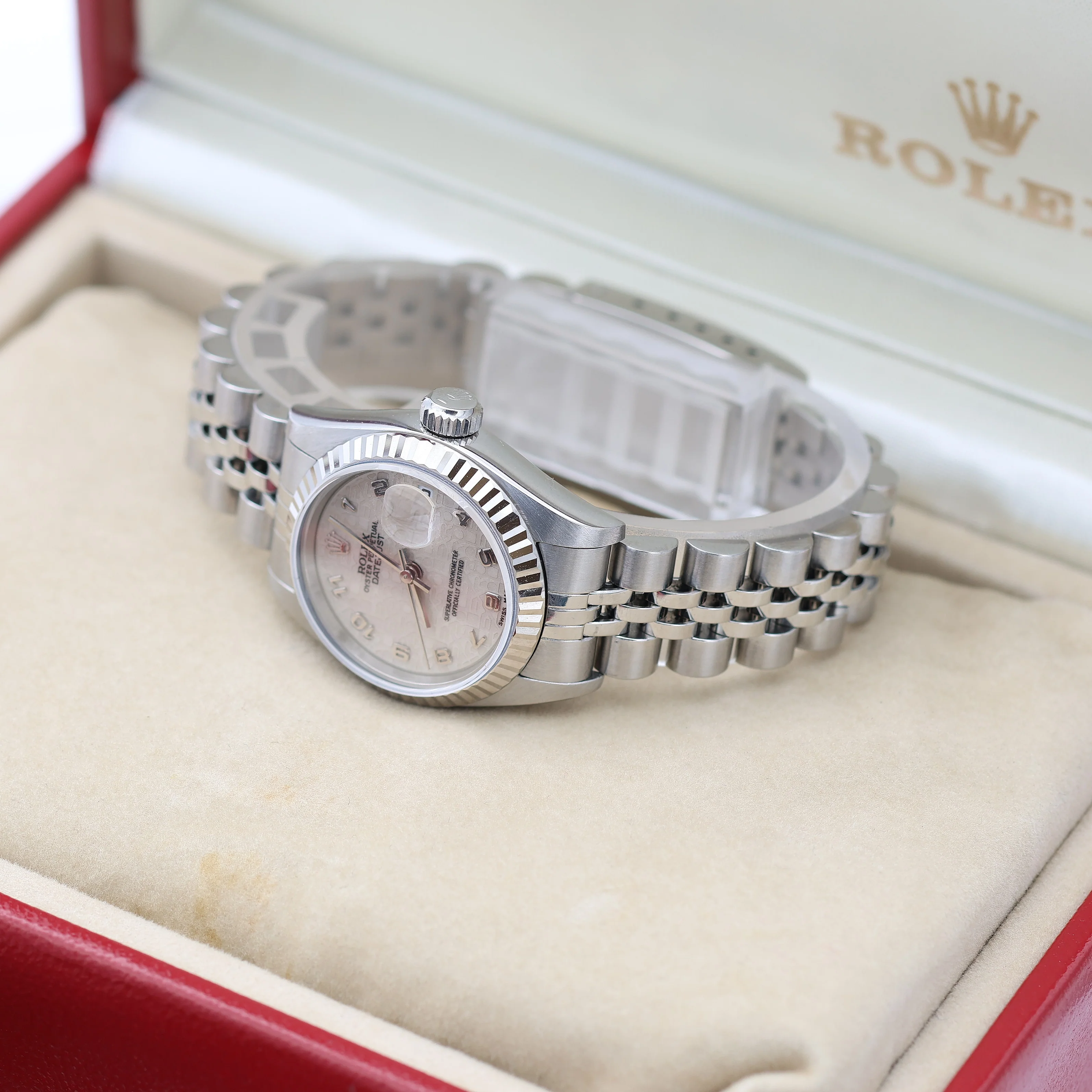 ON SALE: Rolex Lady-Datejust ref. 69174 - Millennary Dial Jubilee bracelet - Image 5