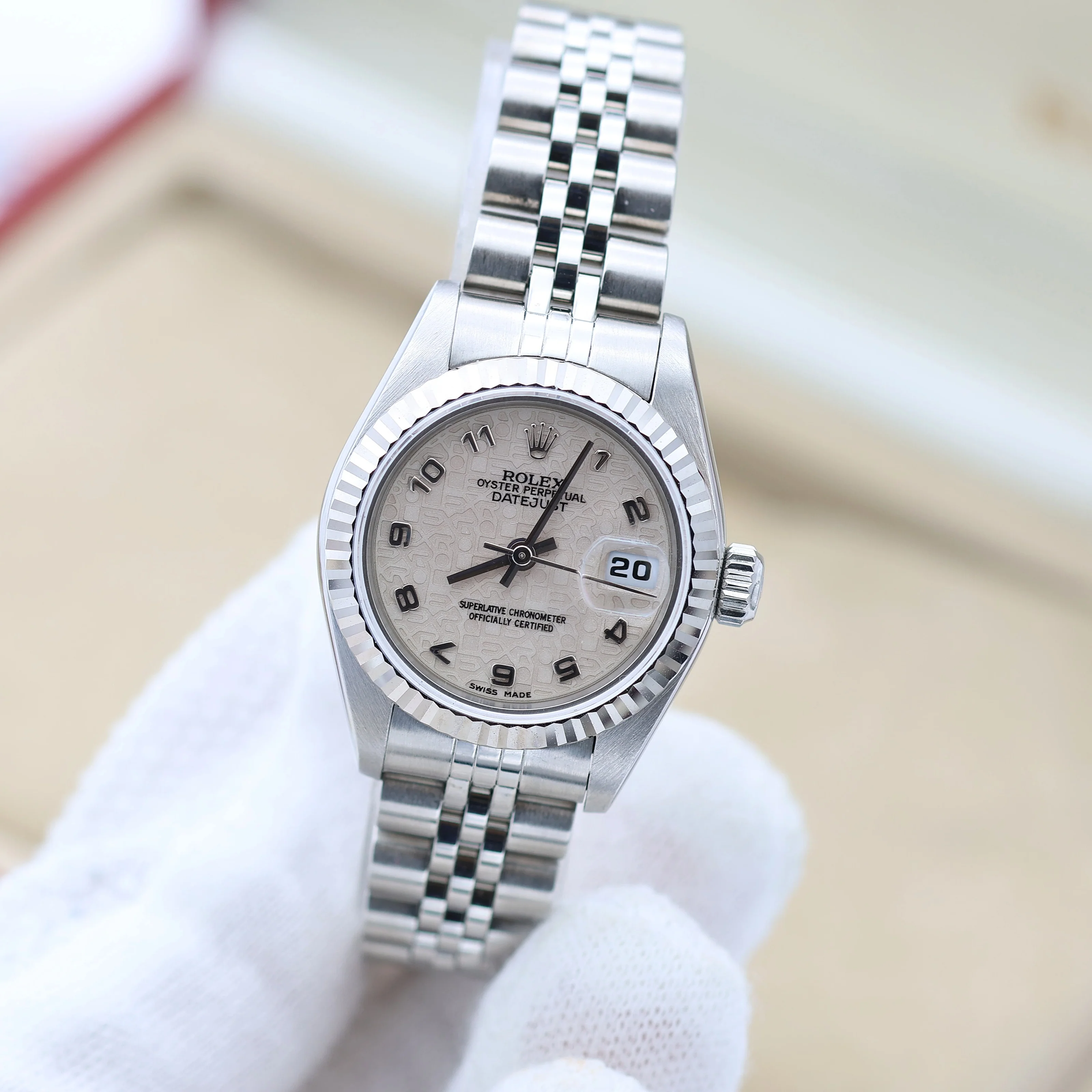 ON SALE: Rolex Lady-Datejust ref. 69174 - Millennary Dial Jubilee bracelet - Image 7