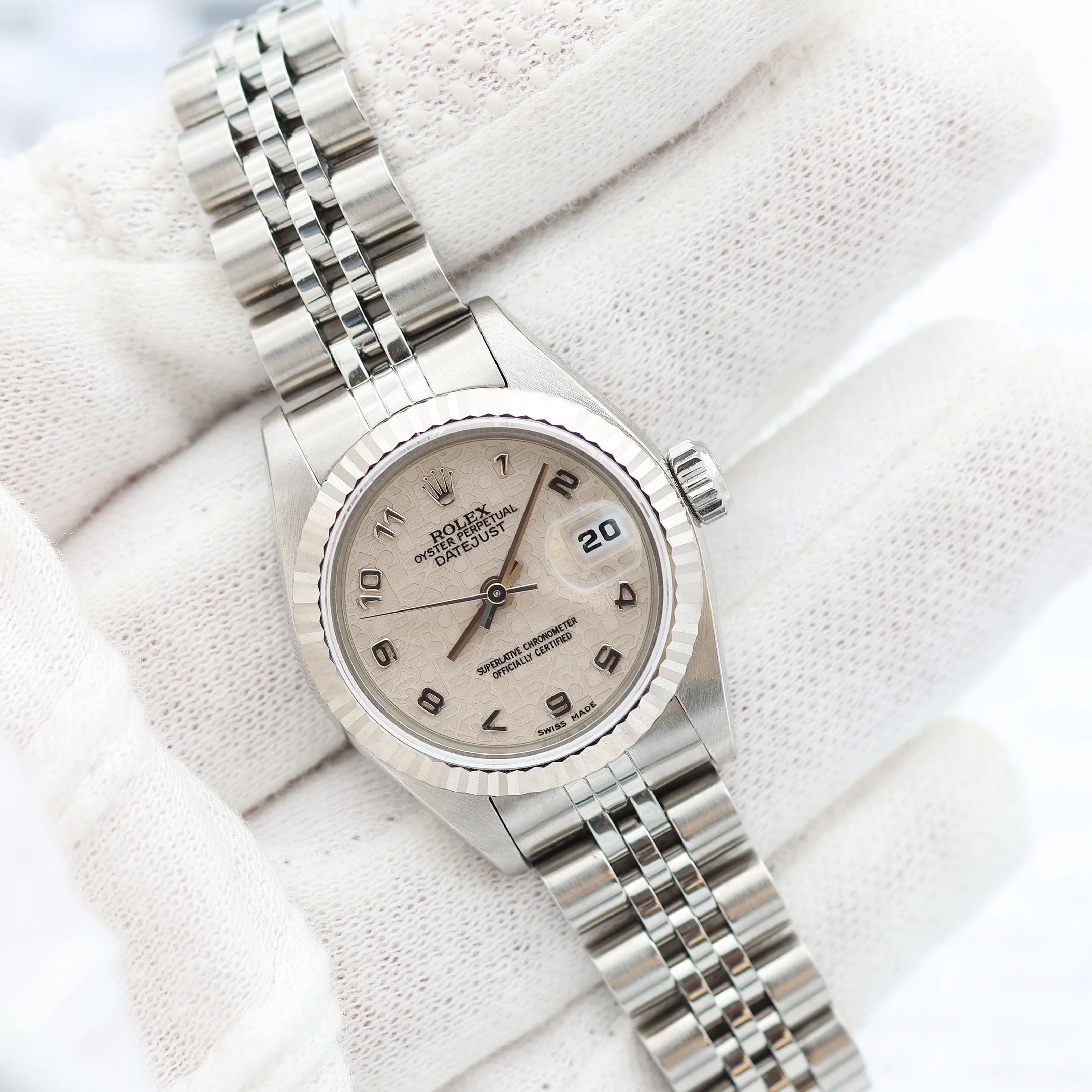ON SALE: Rolex Lady-Datejust ref. 69174 - Millennary Dial Jubilee bracelet - Image 8
