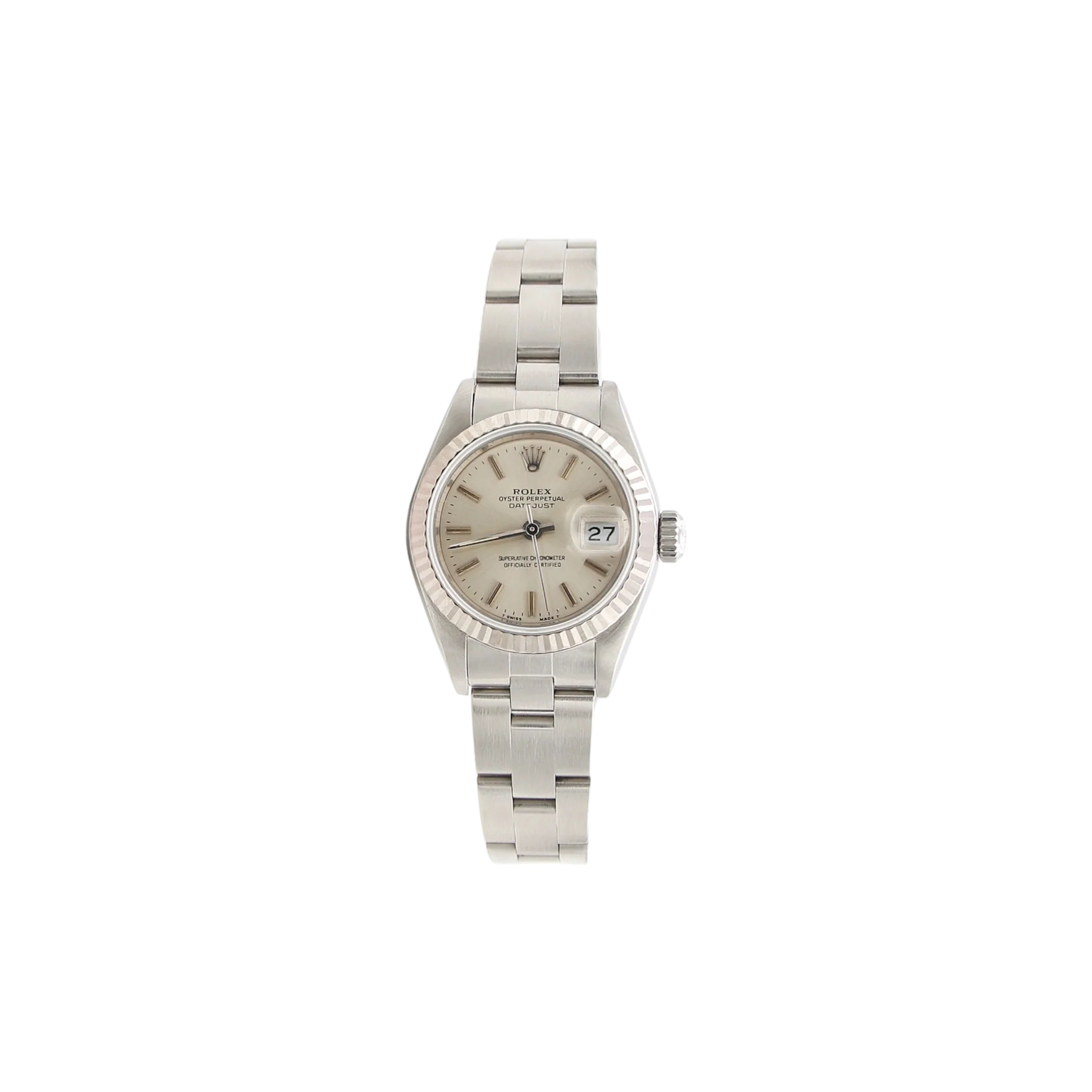 Rolex Lady-Datejust ref. 69174 - Silver Dial - Oyster bracelet