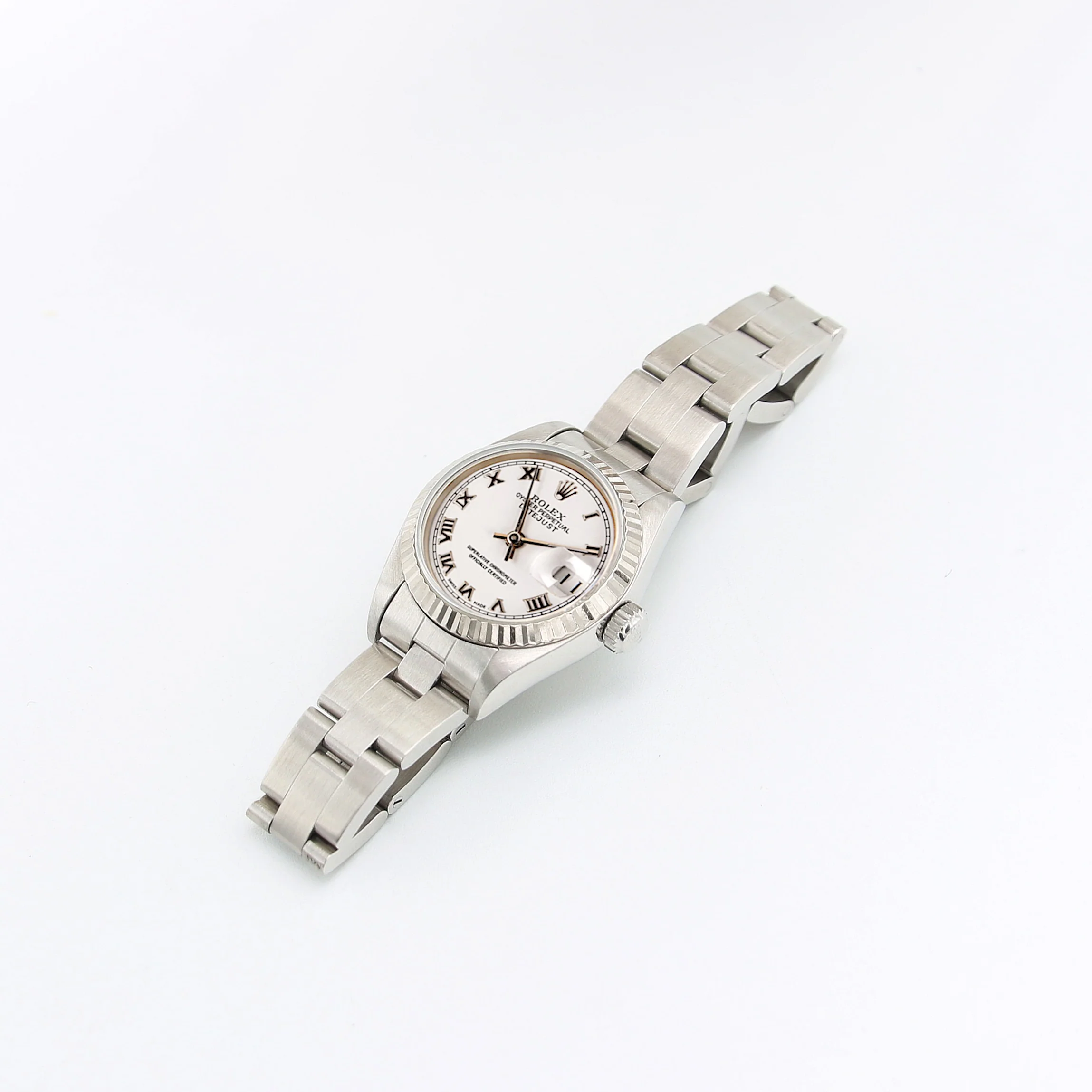 Rolex Lady-Datejust ref. 69174 - White Roman Big Numbers Dial Oyster bracelet - Image 3