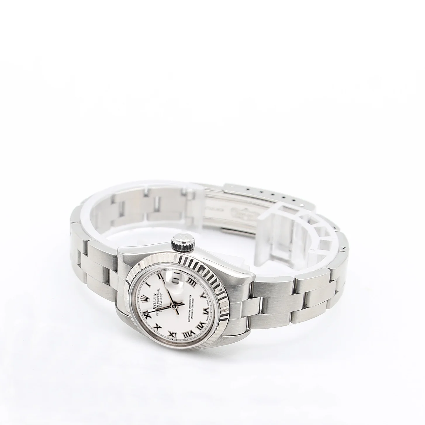 Rolex Lady-Datejust ref. 69174 - White Roman Big Numbers Dial Oyster bracelet - Image 5