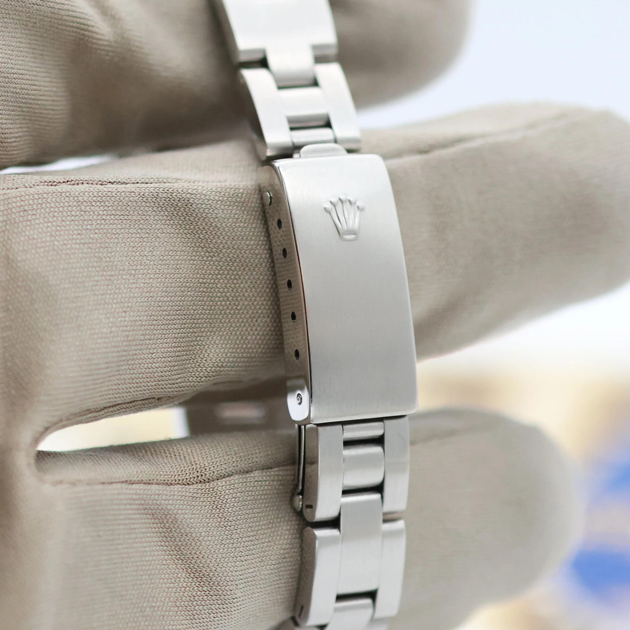 Rolex Lady Oyster Perpetual 76030 - Blue Dial - Oyster Bracelet - Image 15