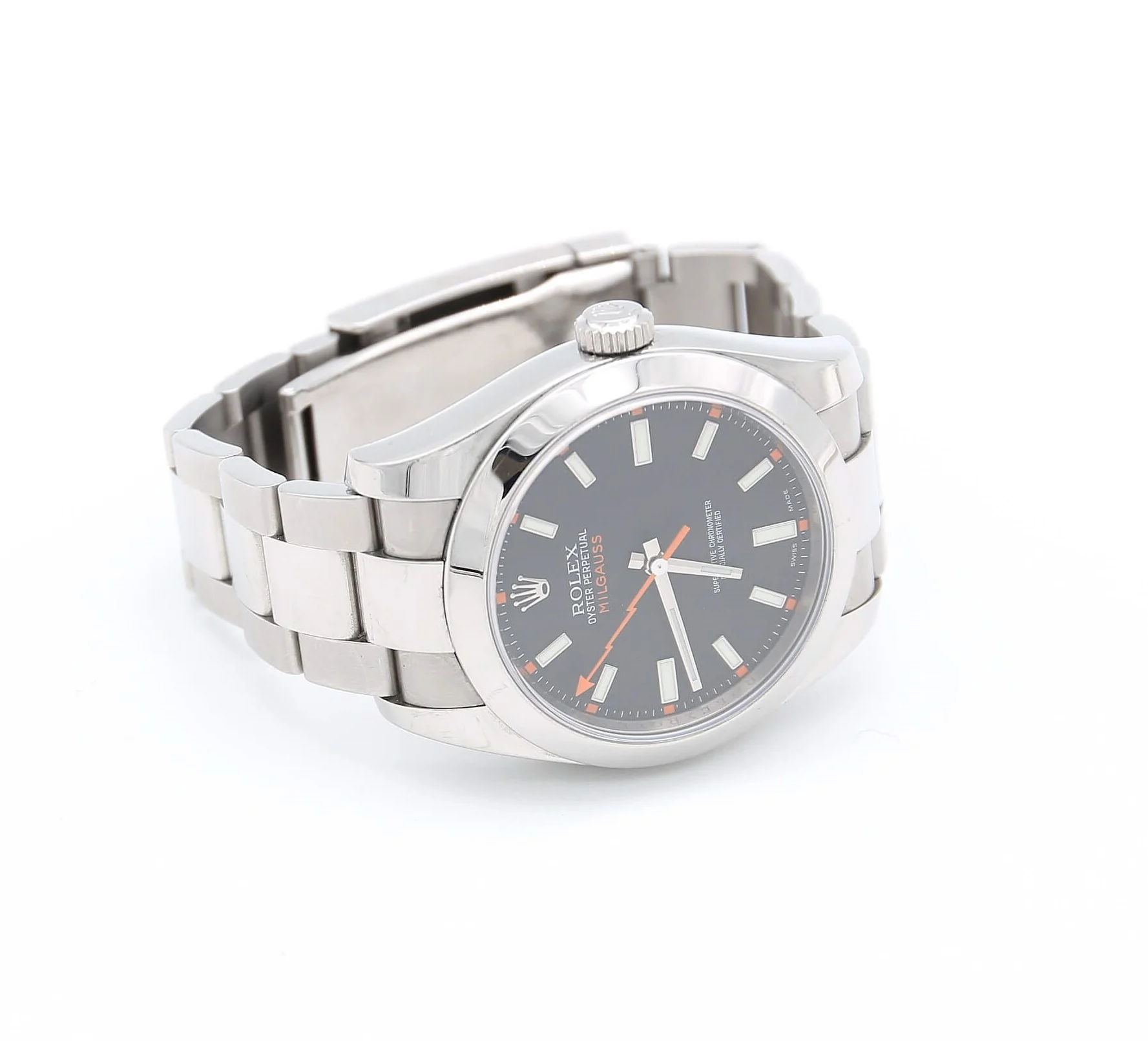Rolex Milgauss 116400 - Black Dial - Full Set - Image 3