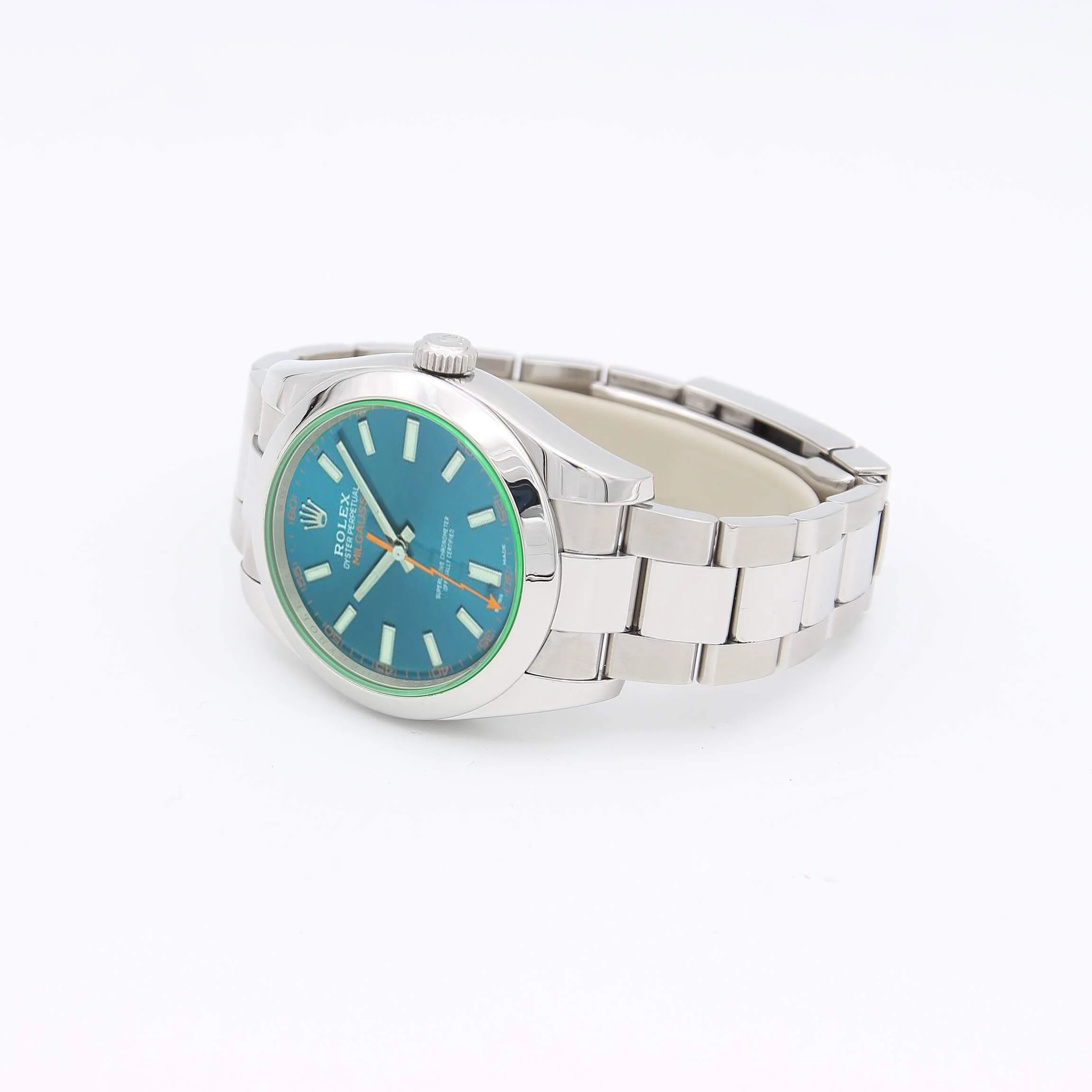 Rolex Milgauss 116400GV - Blue Dial/Green Glass - Full Set - Image 4