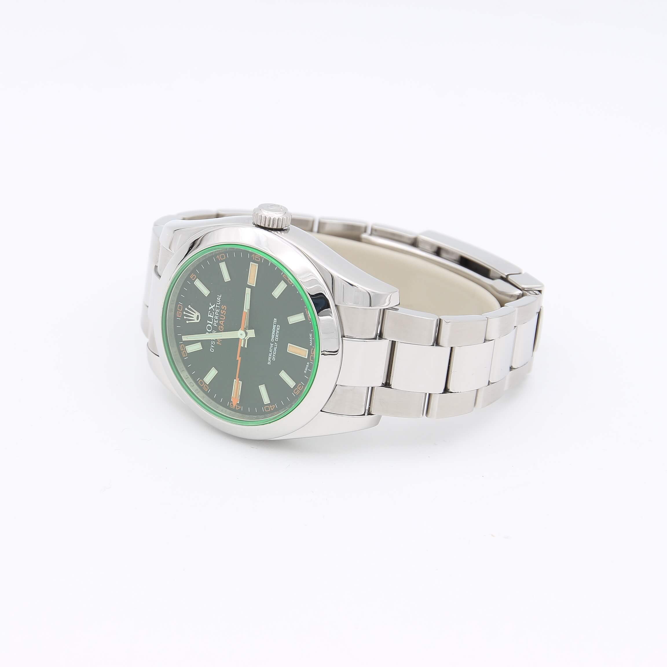 Rolex Milgauss ref. 116400GV  Oyster Bracelet - Image 4