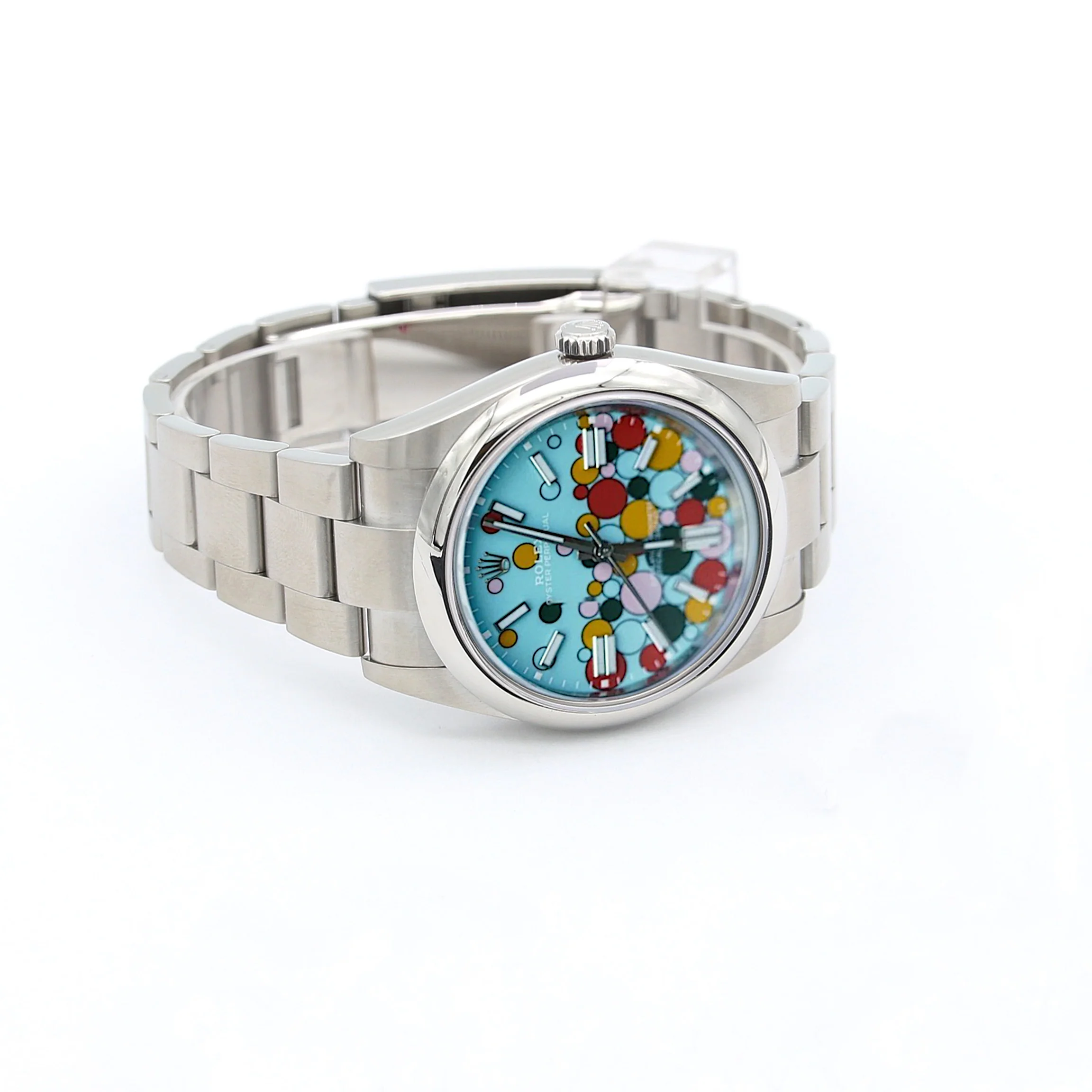 Rolex Oyster Perpetual 124300 - Celebration Dial - Full set - Image 4