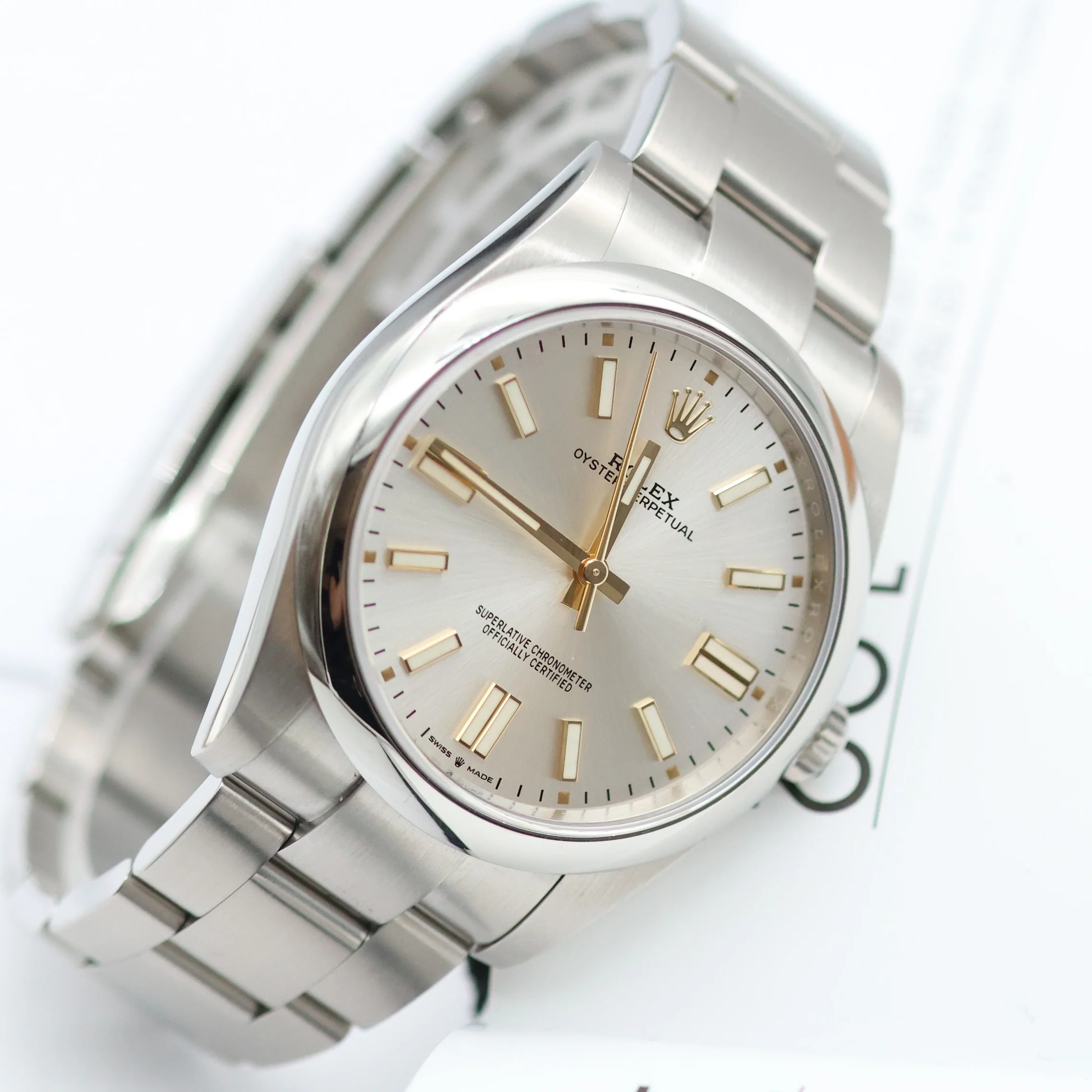 Rolex Oyster Perpetual 124300 - Silver Dial - Full set - Image 36
