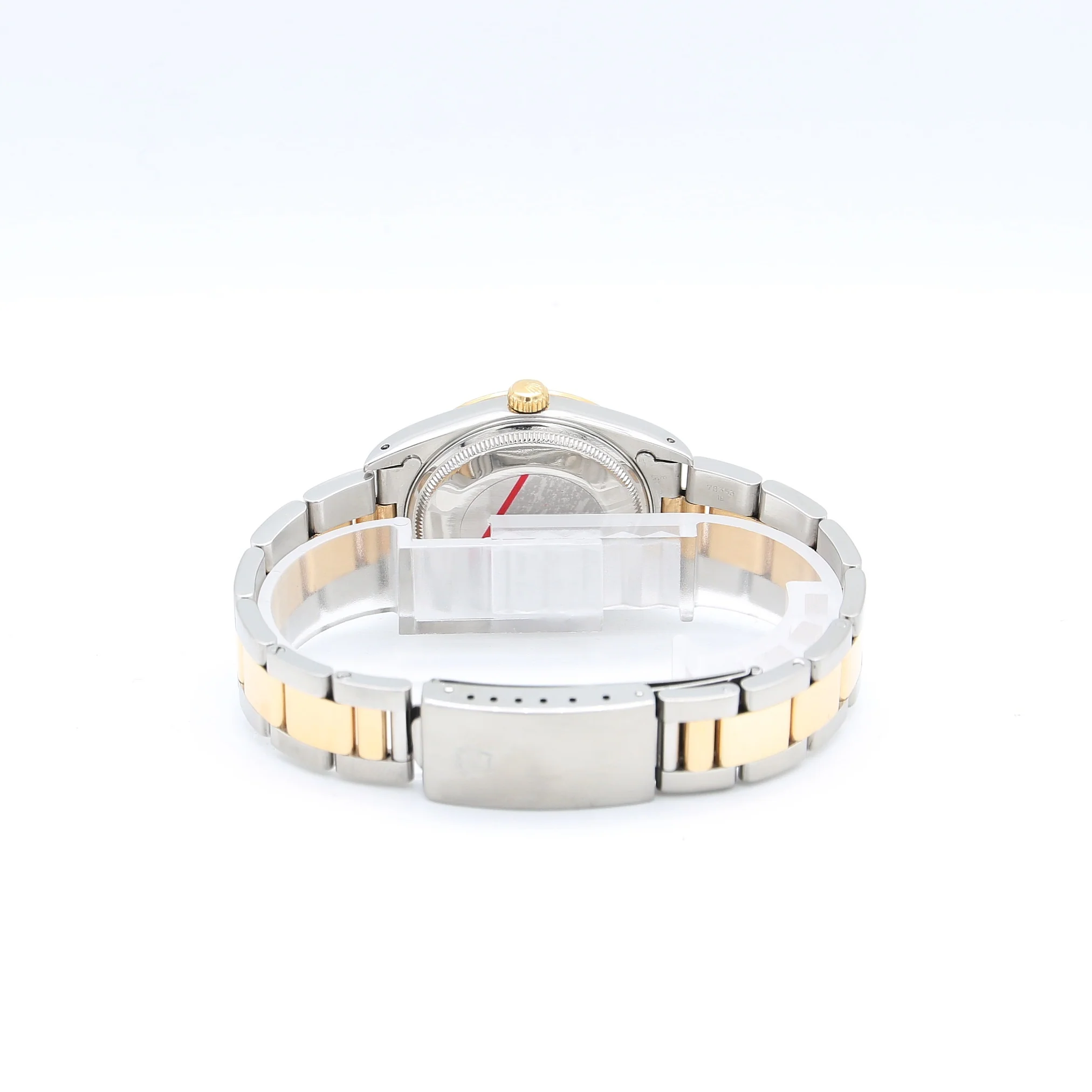Rolex Oyster Perpetual 34 ref. 14233 Steel/Gold Champagne Dial - Oyster Bracelet - Image 9