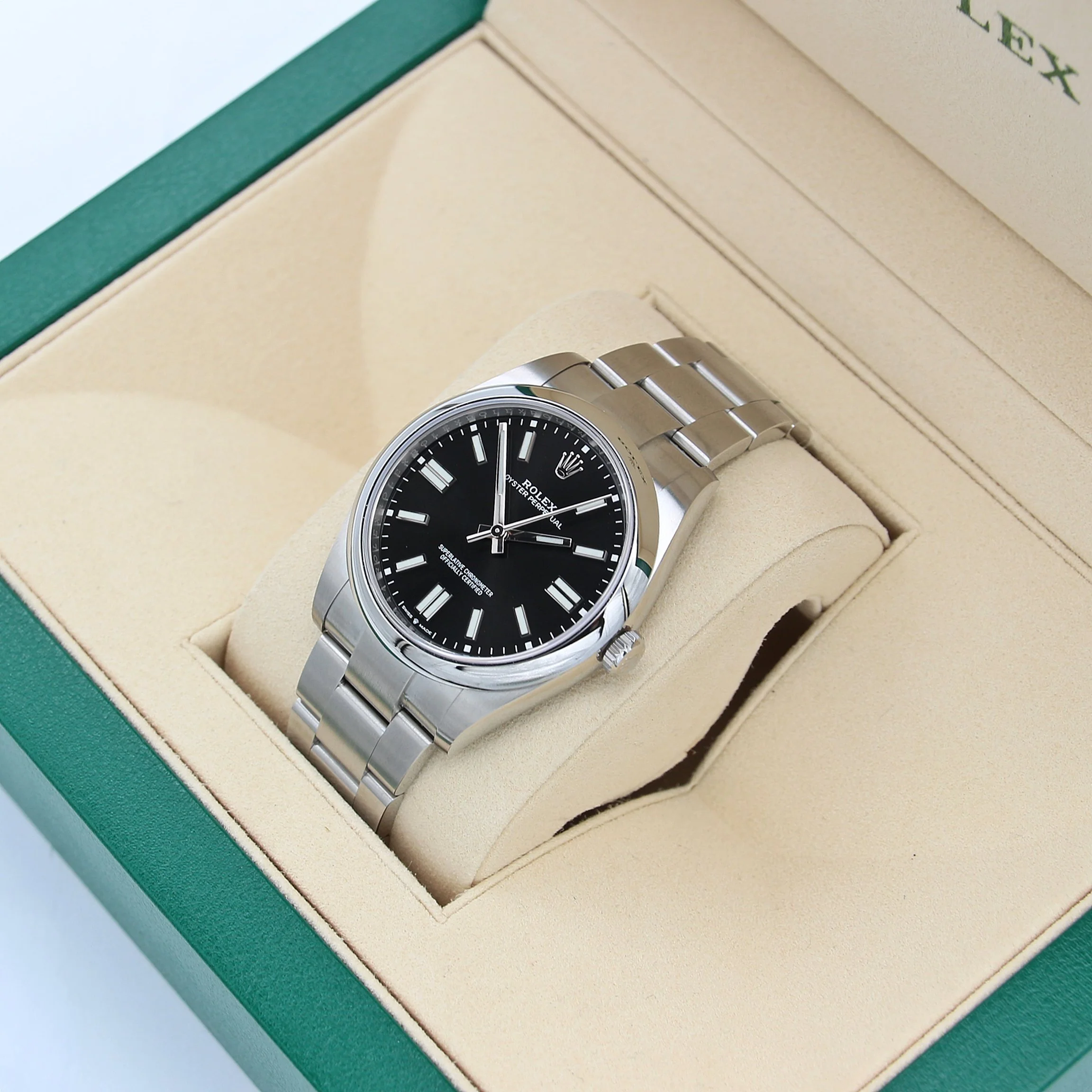 Rolex Oyster Perpetual 41mm ref. 124300 Black Dial - Full Set - Image 3