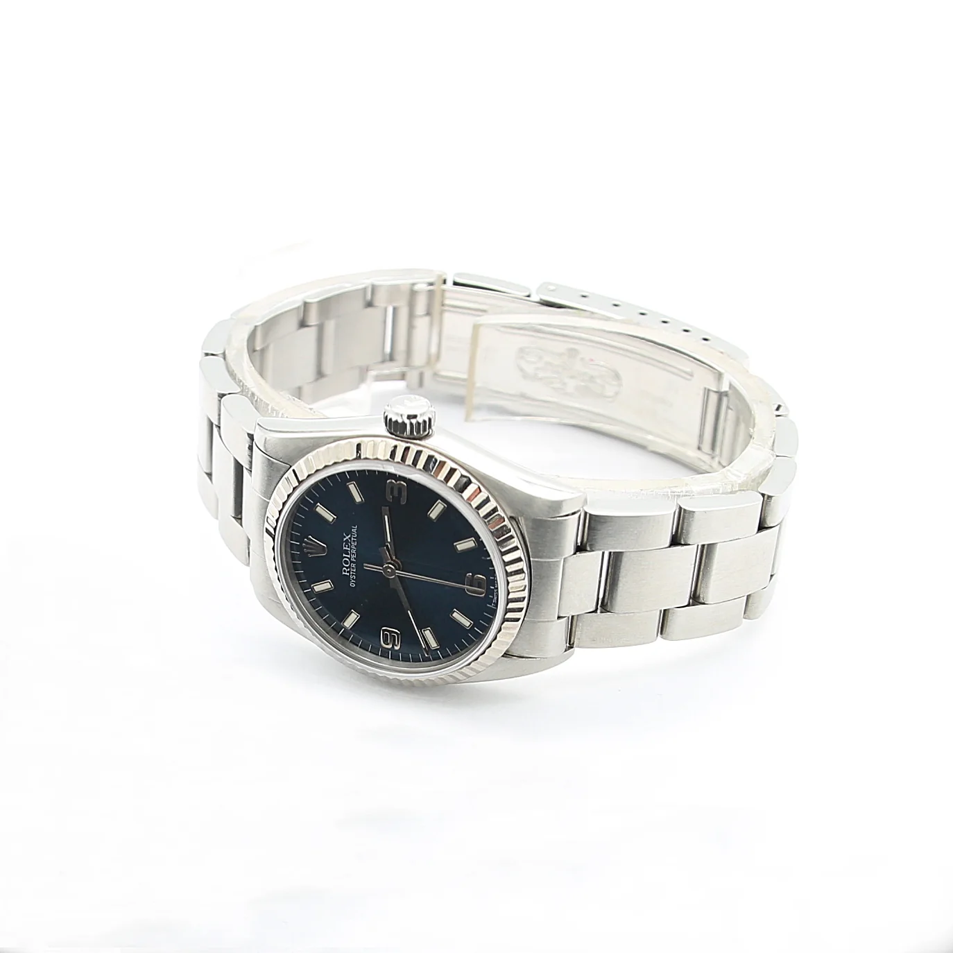Rolex Oyster perpetual 67514 Blue Dial Oyster bracelet - Image 6