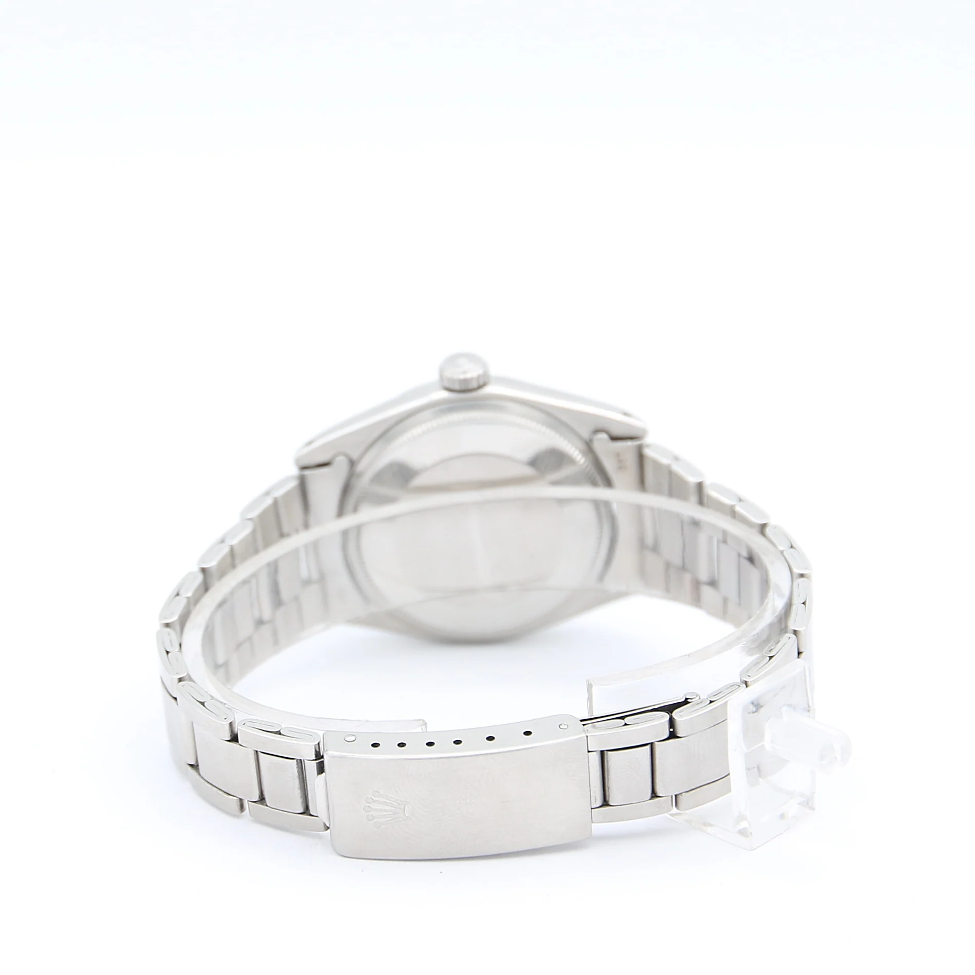 Rolex Oyster Perpetual Date ref. 1500 - Black dial (V2) - Folded bracelet - Image 4