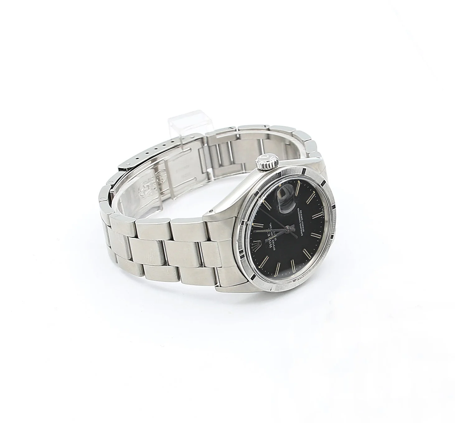 Rolex Oyster Perpetual Date ref. 1501 34mm - Black Dial (III) - Oyster bracelet - Image 2