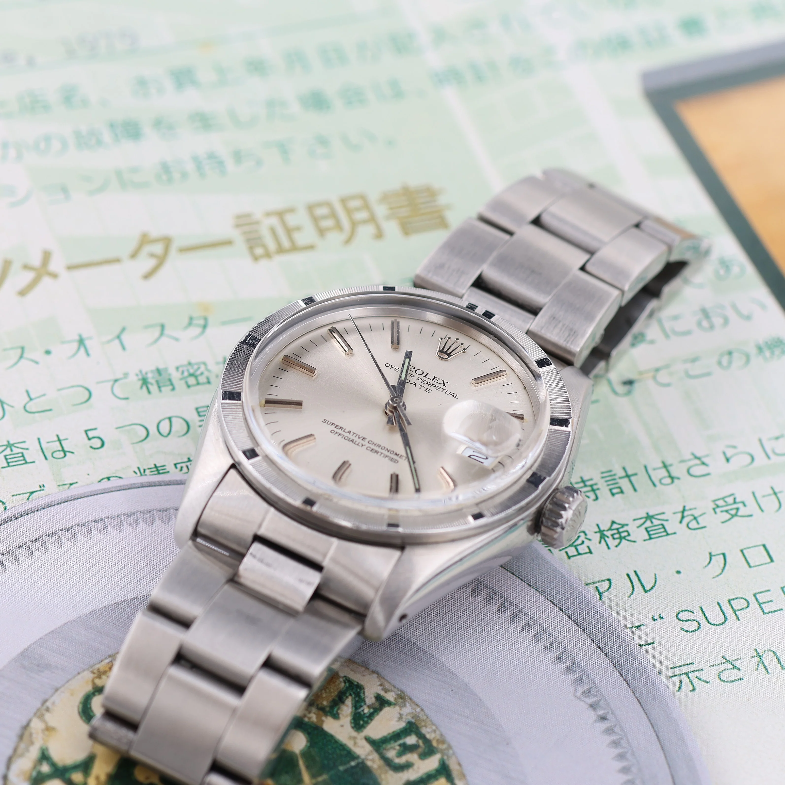 Rolex Oyster Perpetual Date ref. 1501 - Silver Dial (V2) - Oyster bracelet - Image 3