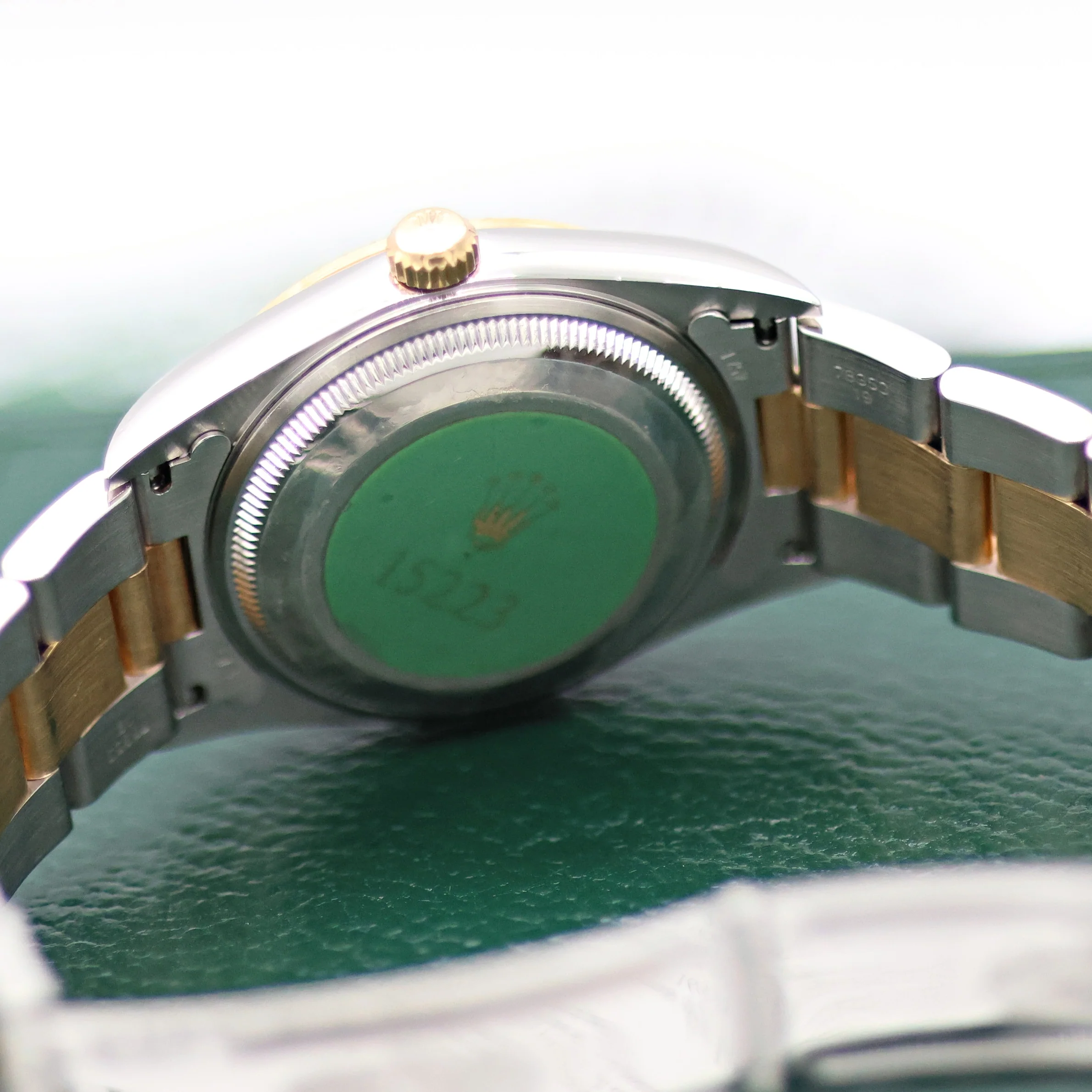 Rolex Oyster Perpetual Date ref. 15233 - Silver Dial - Oyster Bracelet - Image 19