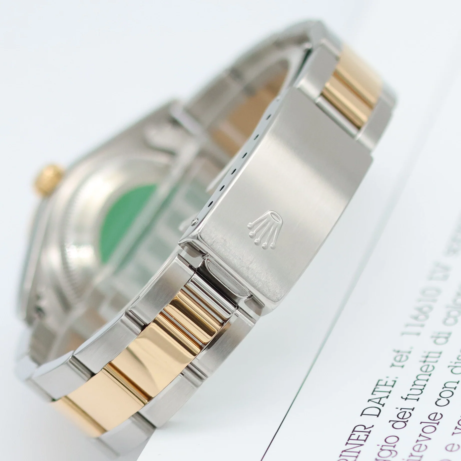Rolex Oyster Perpetual Date ref. 15233 - Silver Dial - Oyster Bracelet - Image 20