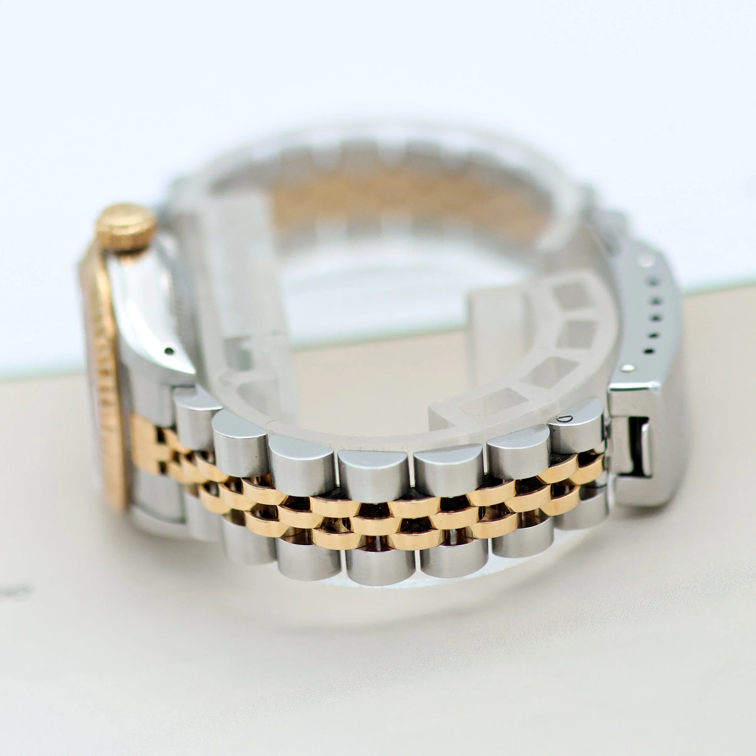 Rolex Oyster Perpetual Lady 67193 - Champagne Dial - Jubilee - Full Set - Image 21