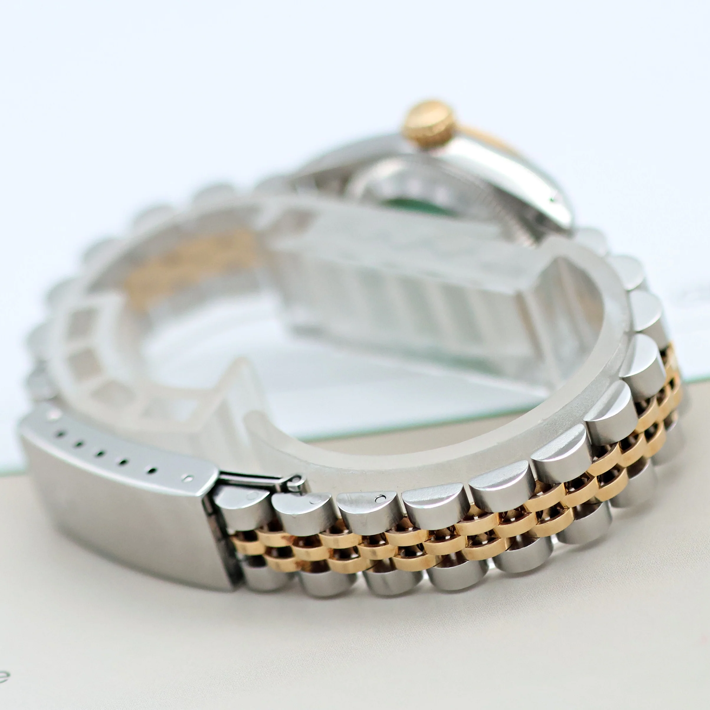 Rolex Oyster Perpetual Lady 67193 - Champagne Dial - Jubilee - Full Set - Image 22