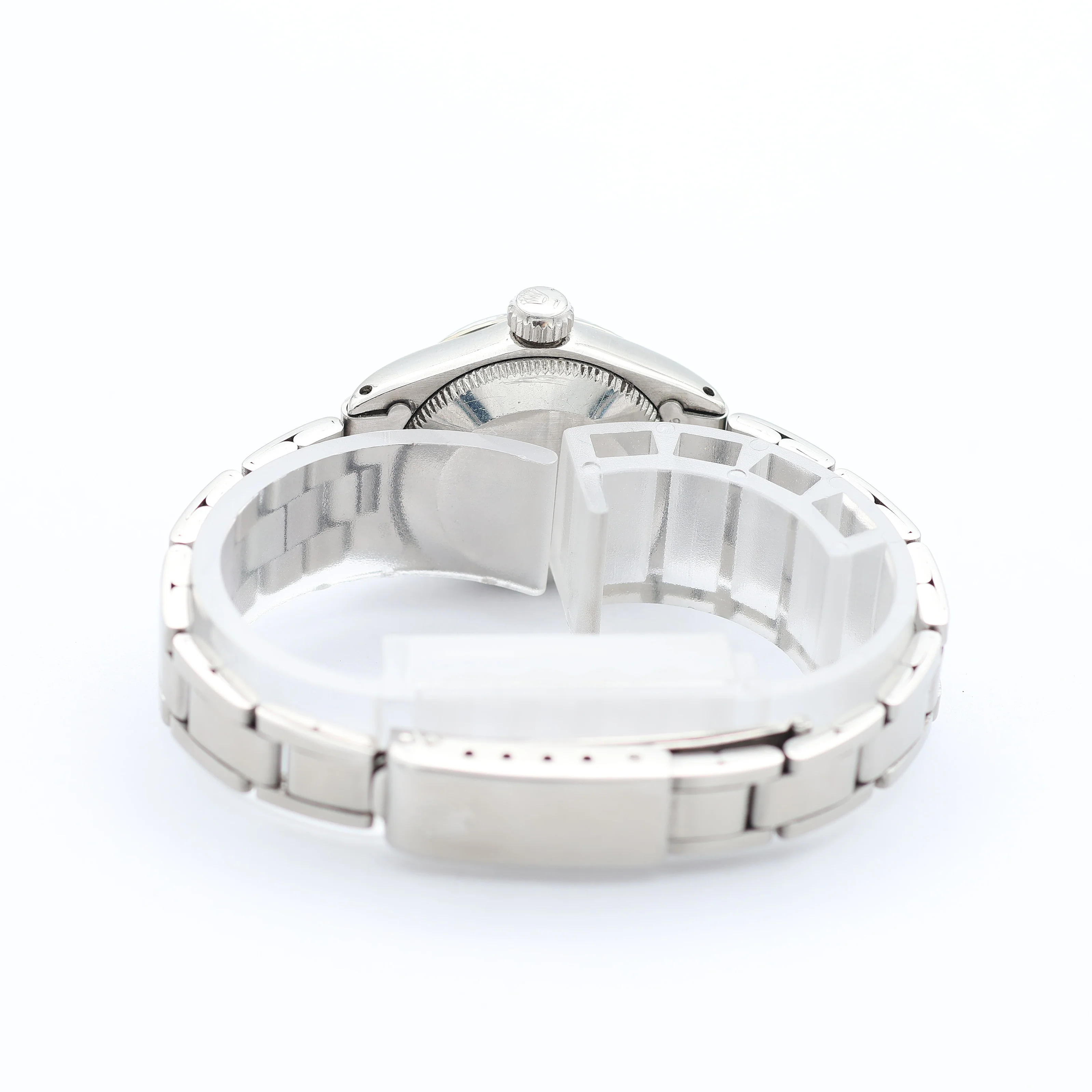 Rolex Oyster Perpetual Lady Date ref. 6517 White Roman Dial - Oyster Bracelet - Image 10
