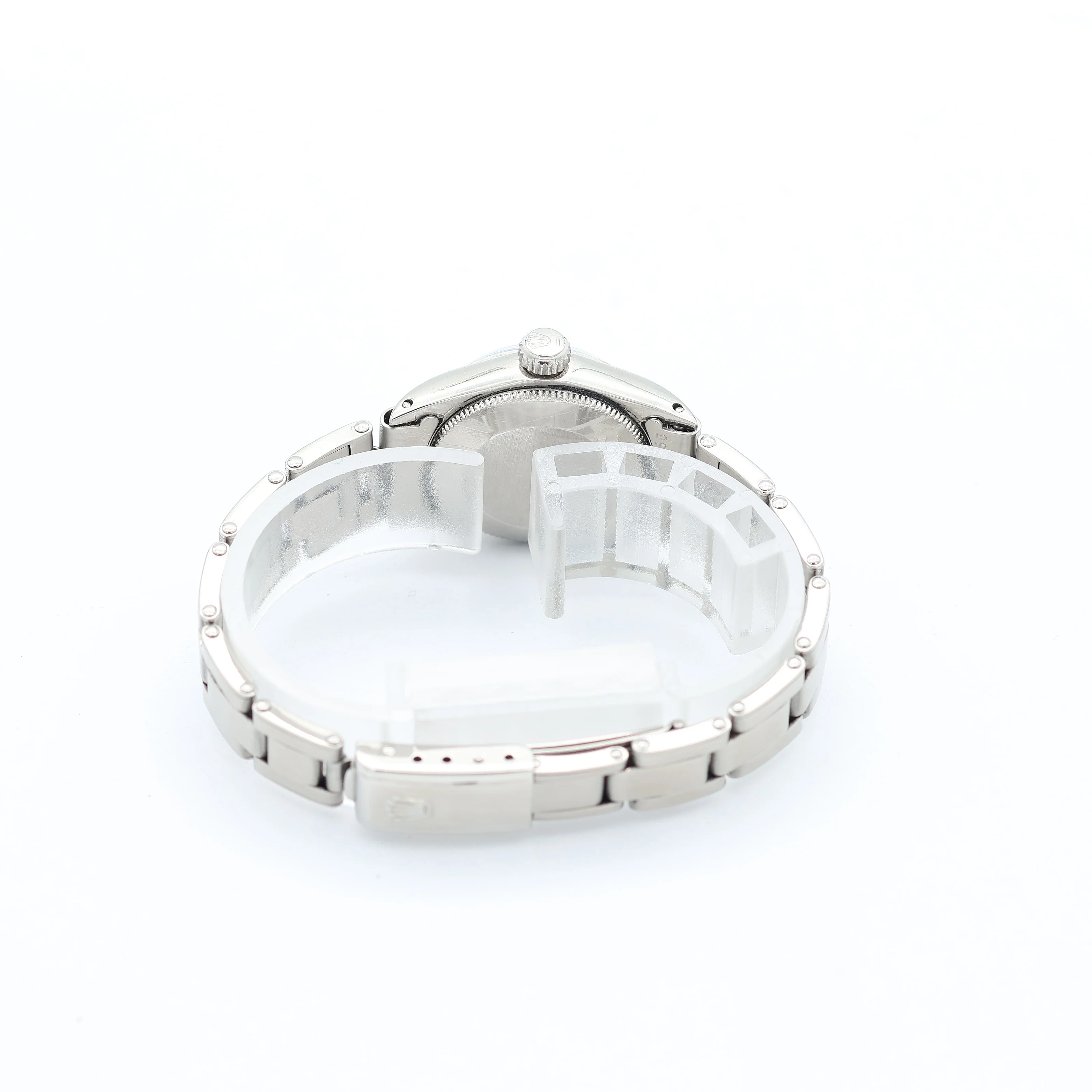 Rolex Oyster Perpetual Lady ref. 6618 - SIlver Dial - Oyster Bracelet - Image 11