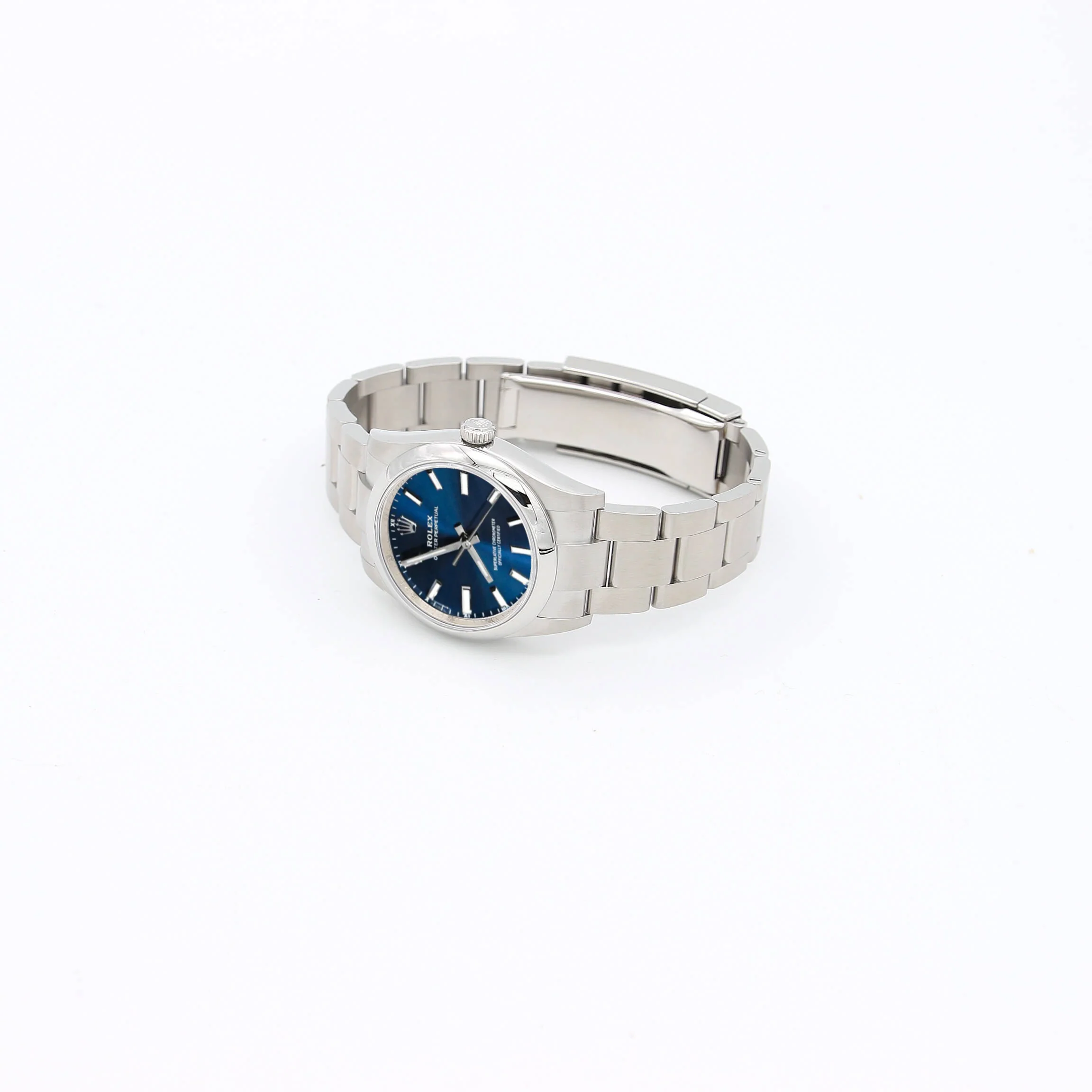 Rolex Oyster Perpetual ref. 124200 - 34mm Blue Dial - Full set - Image 4