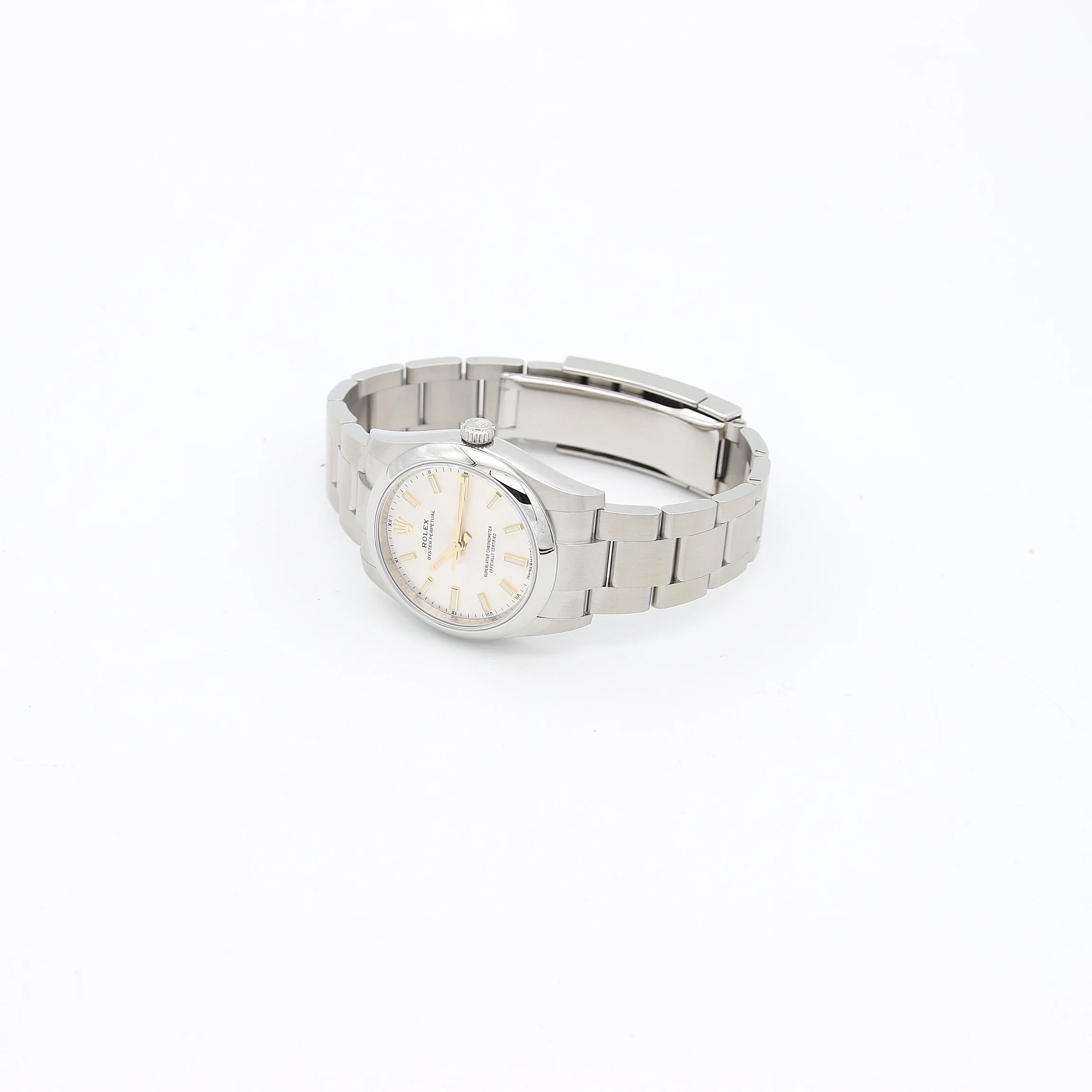 Rolex Oyster Perpetual ref. 124200 - 34mm Silver Dial - Full set - Image 6