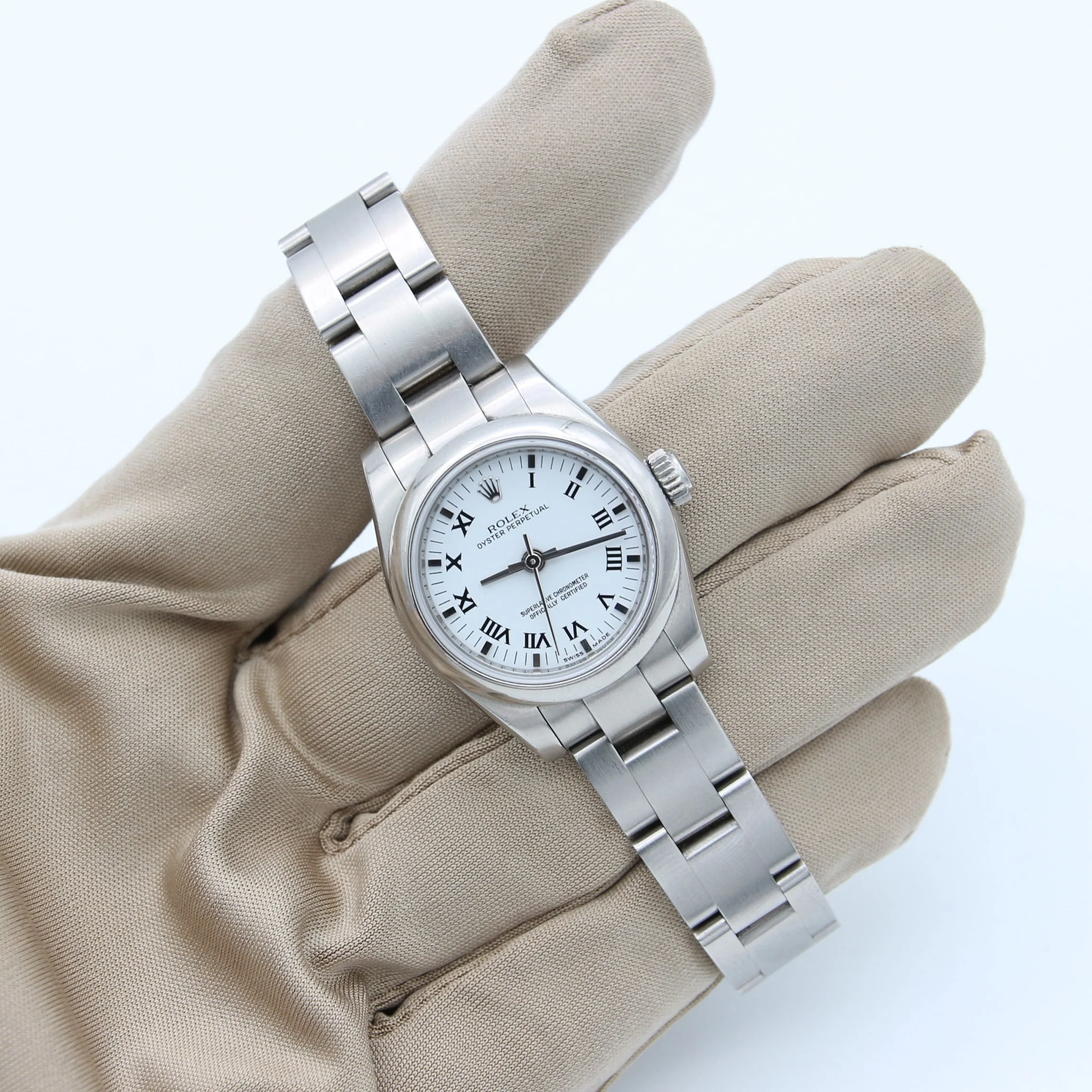 Rolex Oyster Perpetual ref. 176200 - White Dial year 2011 - Image 2